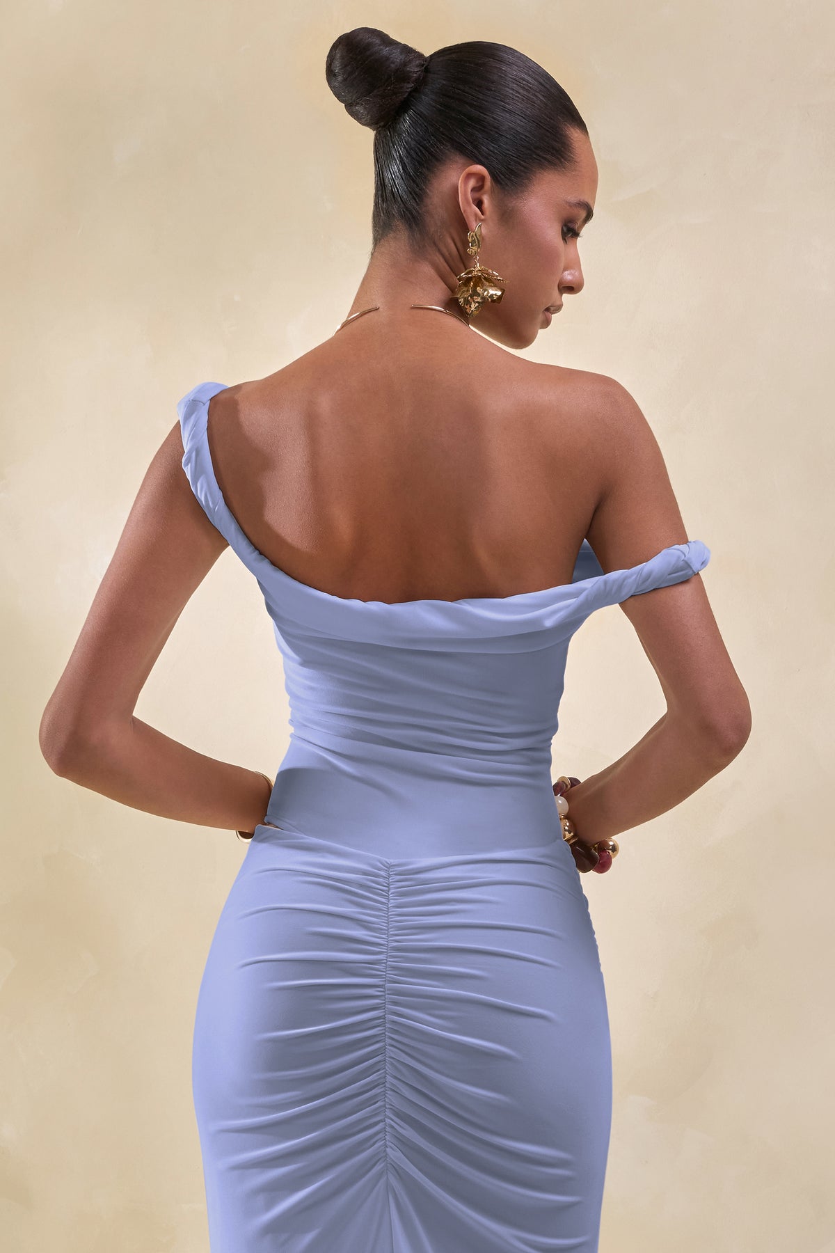 ECM_HR_CL137817013- Kesia Blue Twisted Asymmetric Bodysuit + CL137833013 - Idris Blue Twisted Waist Maxi Skirt With Front Split9.jpg