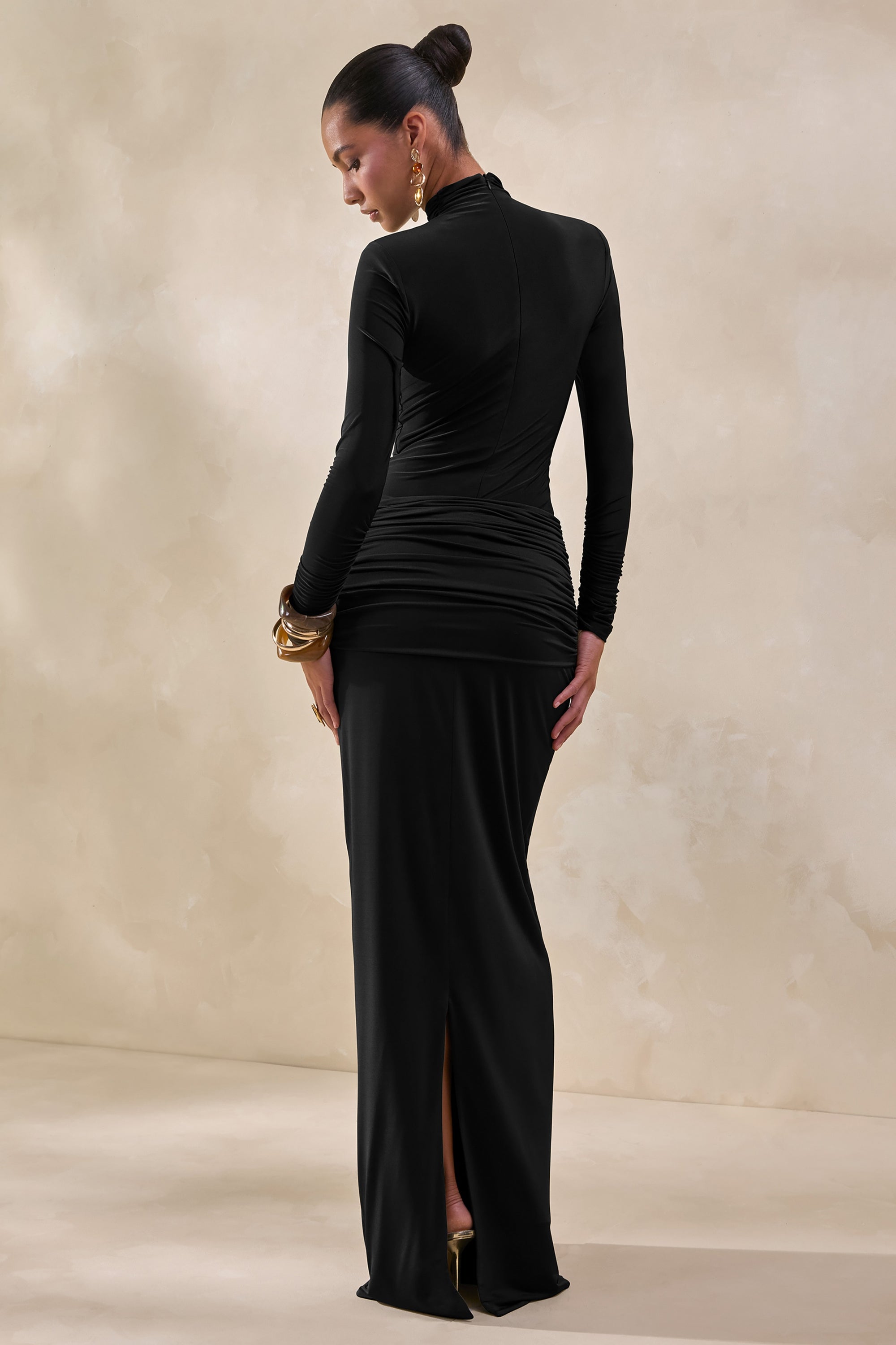 ECM_HR_CL137834001---Theria-_-Black-Maxi-Skirt-With-Gathering-And-Knot-Detail-&-CL137818001---Lyanna-_-Black-Turtle-Neck-Bodysuit8.jpg