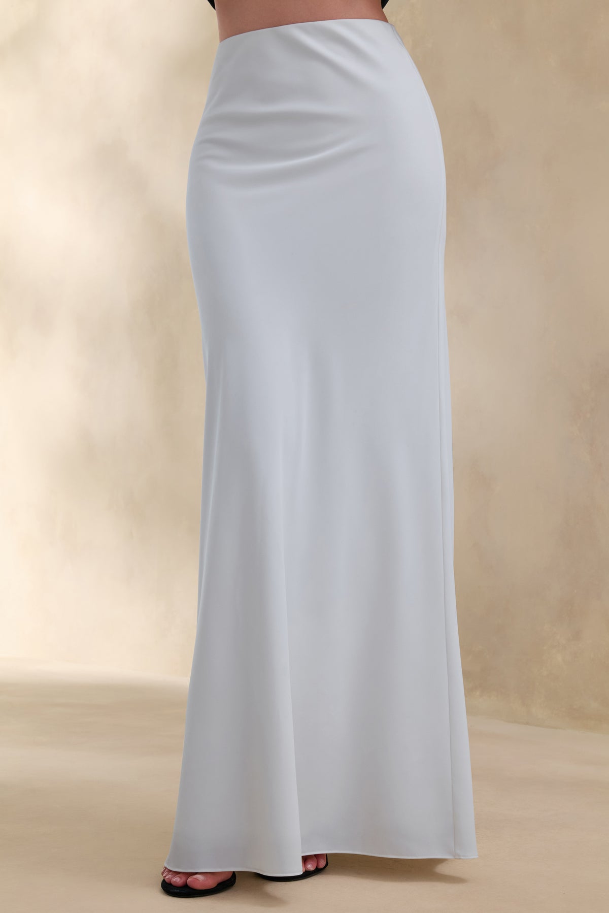 ECM_HR_CL137777001 - Aetheria | Black Satin High-Neck Top With Cape + ECM_HR_CL137855110 - Iveta | White Satin Maxi-Skirt 7.jpg