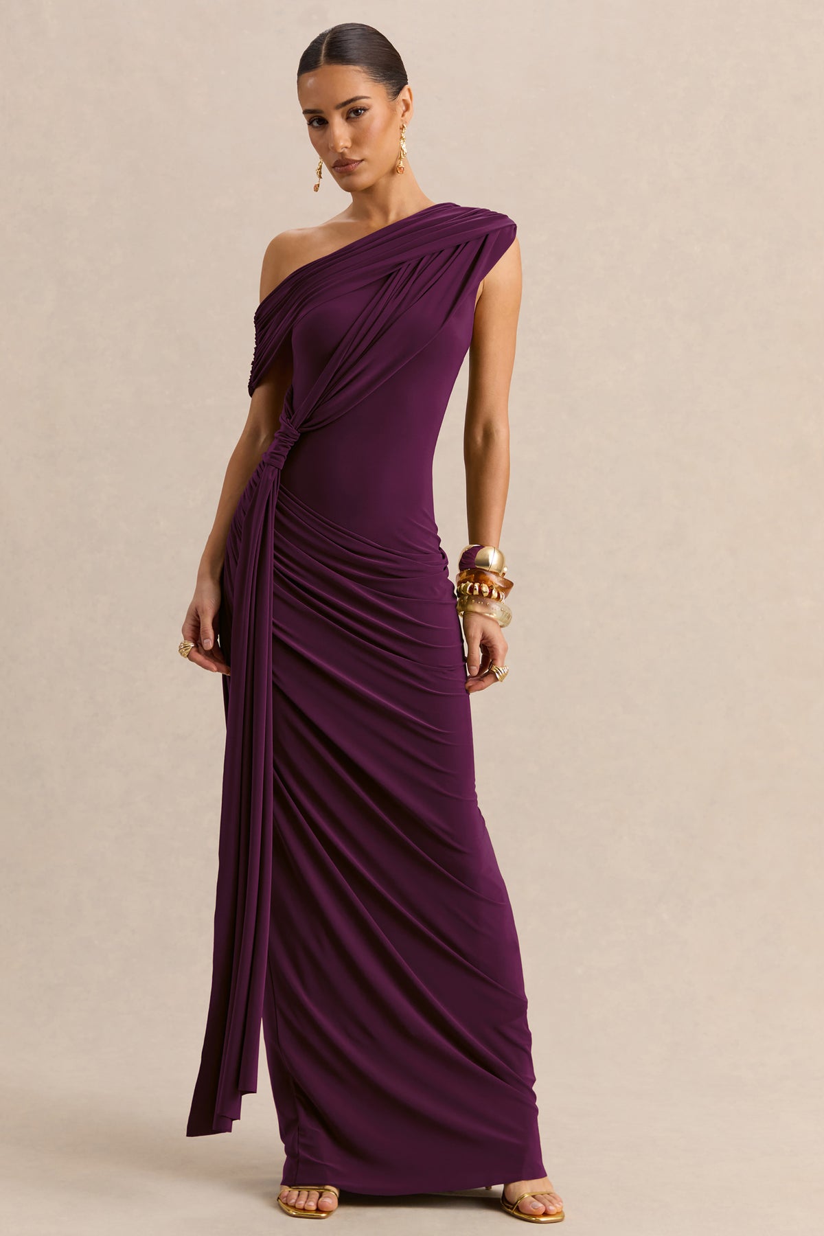 chinese dress ladies Women's Free to Dream Maxi Dress, Purple main image 1