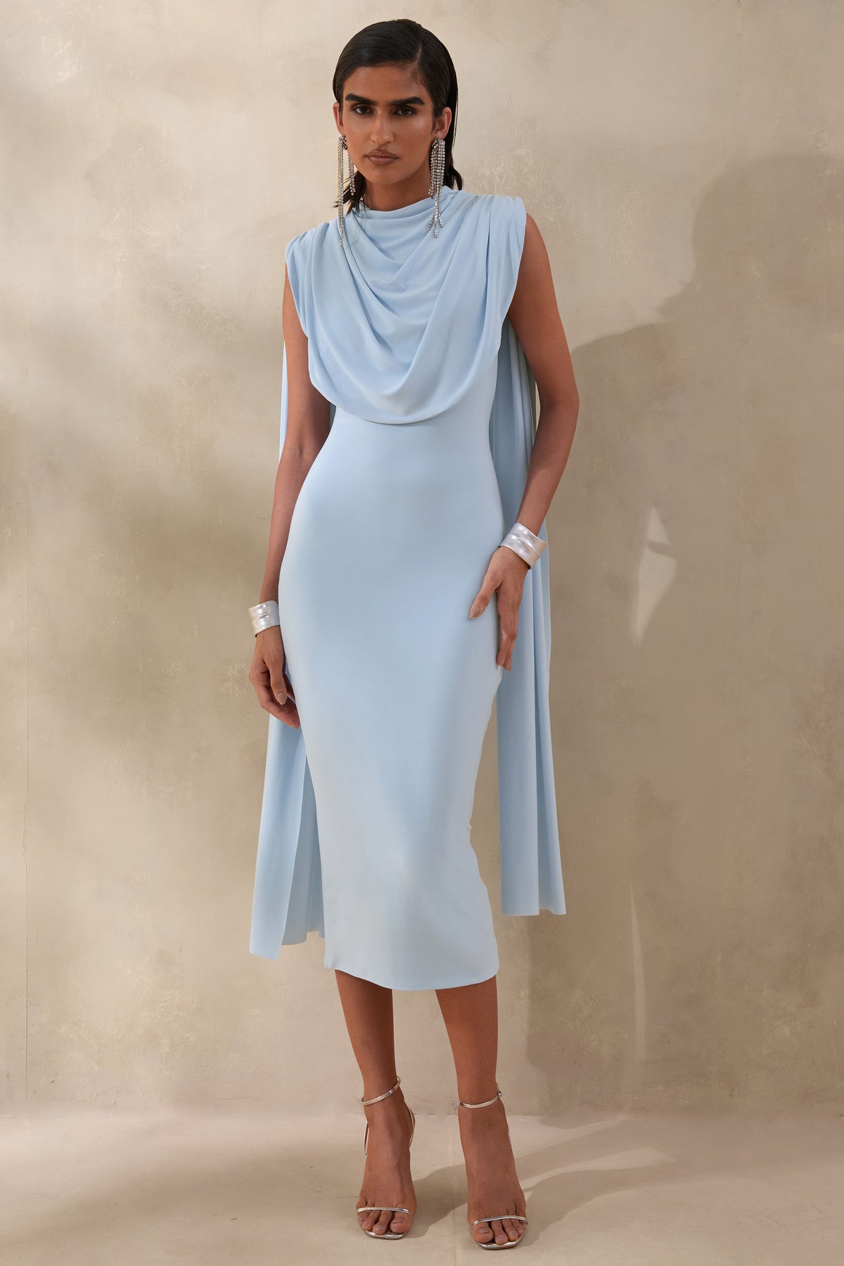 ECM_HR_CL137880013 - Lysandria | Powder Blue High-Neck Midi Dress With Draped-Detailing 2.jpg