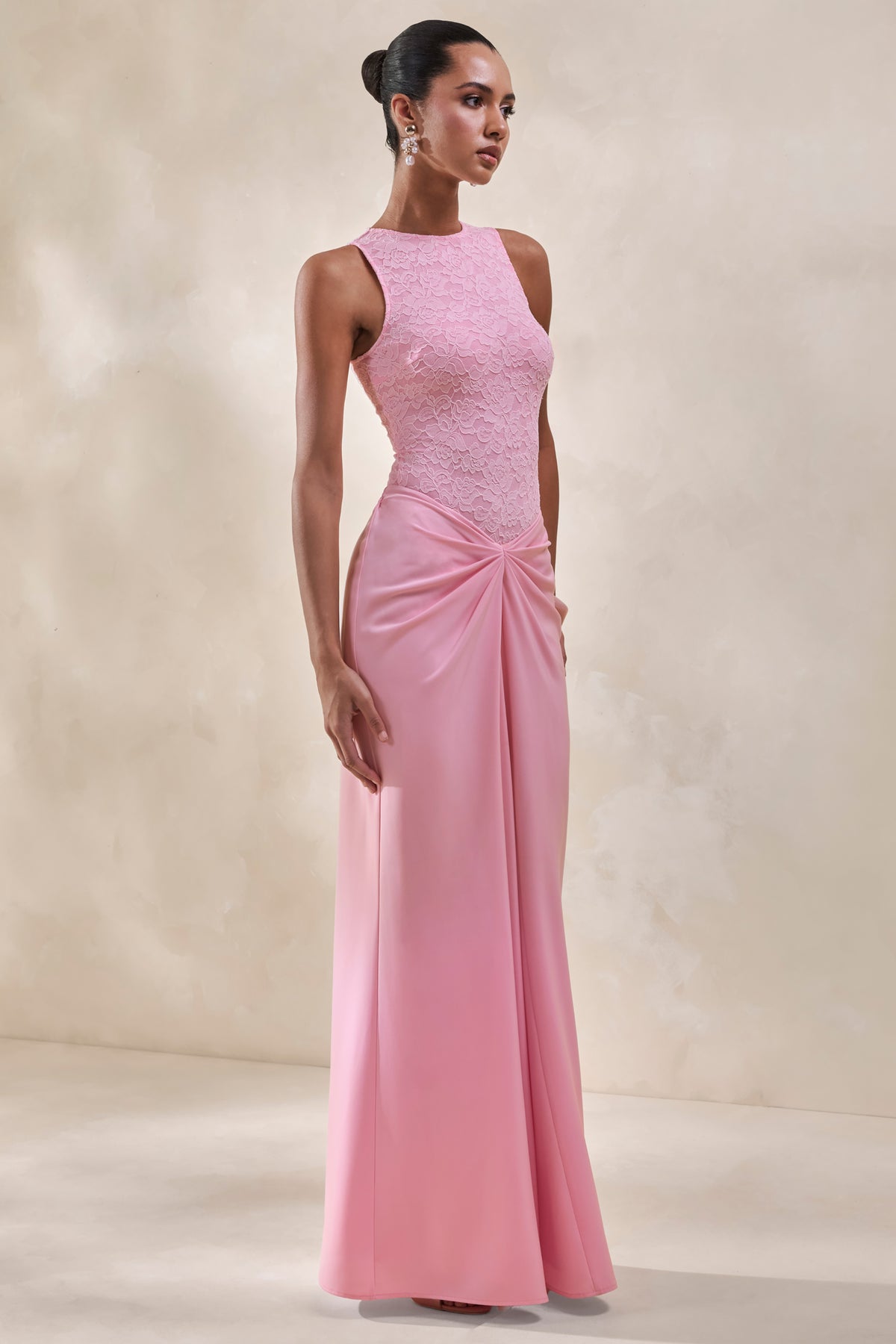ECM_HR_CL137964084---Setaria-_-Pink-Satin-Maxi-Skirt-With-Gathered-Detailing-And-Sash-+-CL137962084---Serale-_-Pink-Lace-Halter-Neck-Bodysuit1.jpg
