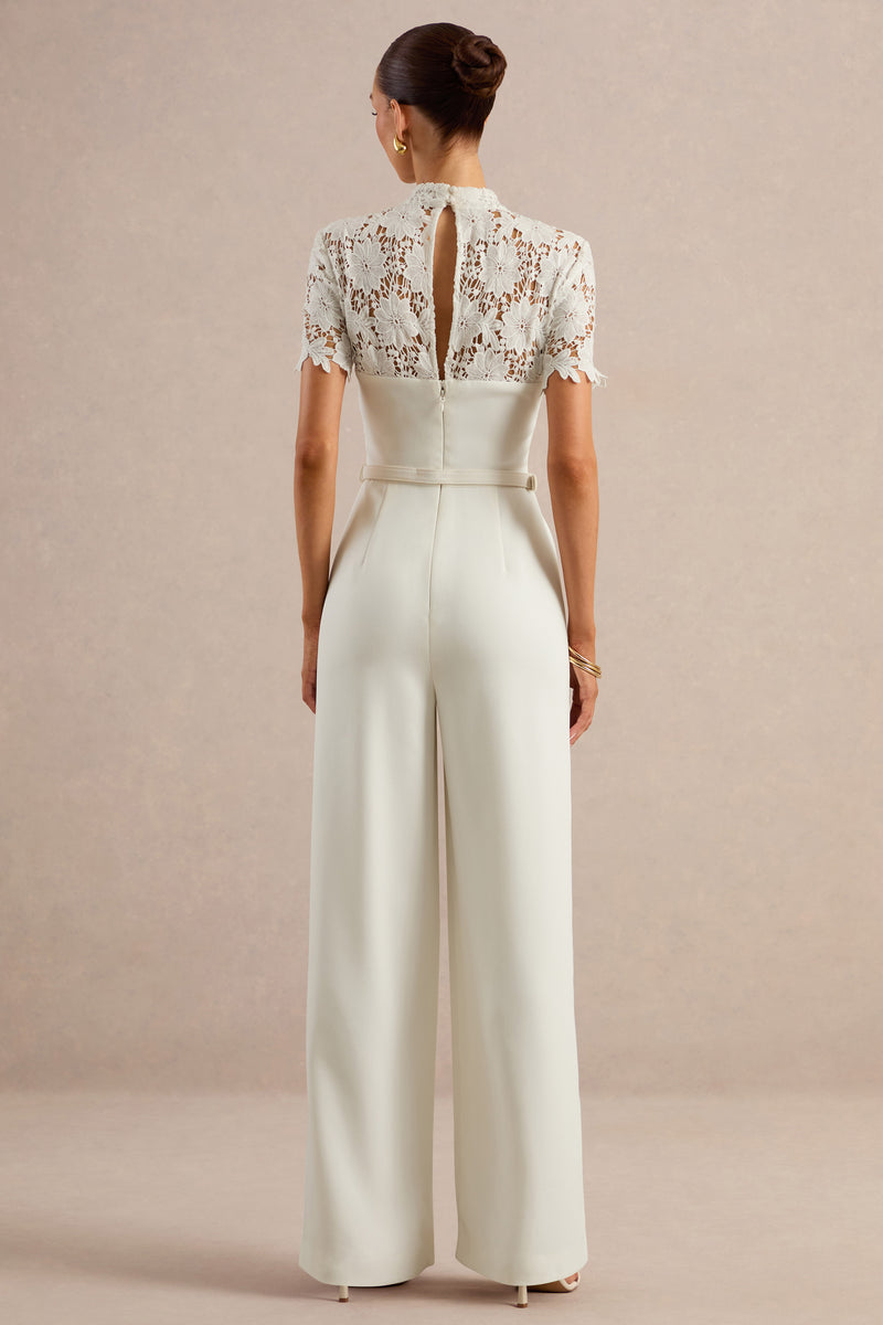 ECM_HR_CL138025110 - Liliana _ White High-Neck Jumpsuit With Lace Detailing5.jpg