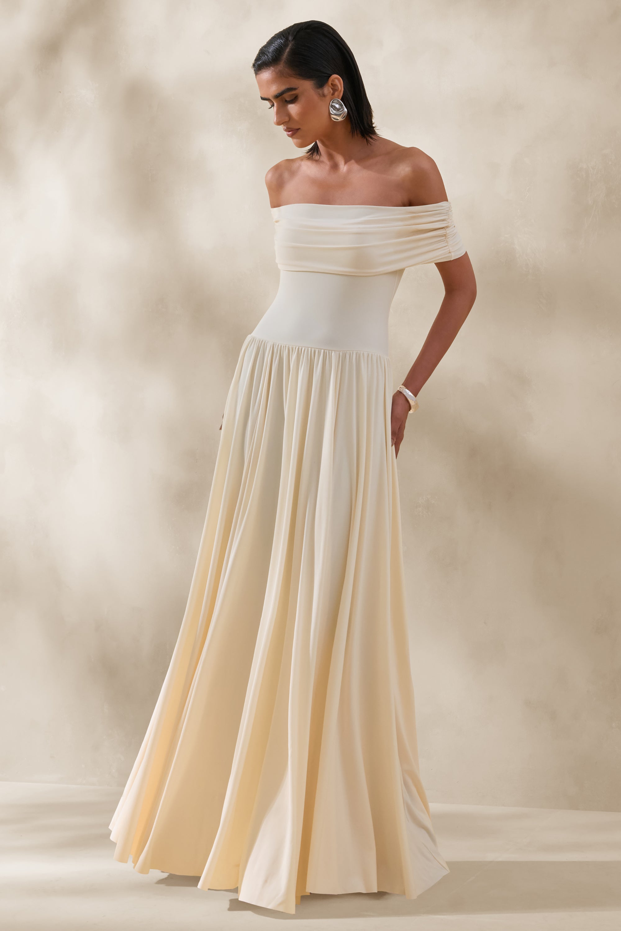 bardot cream dress Bardot Linen Dress