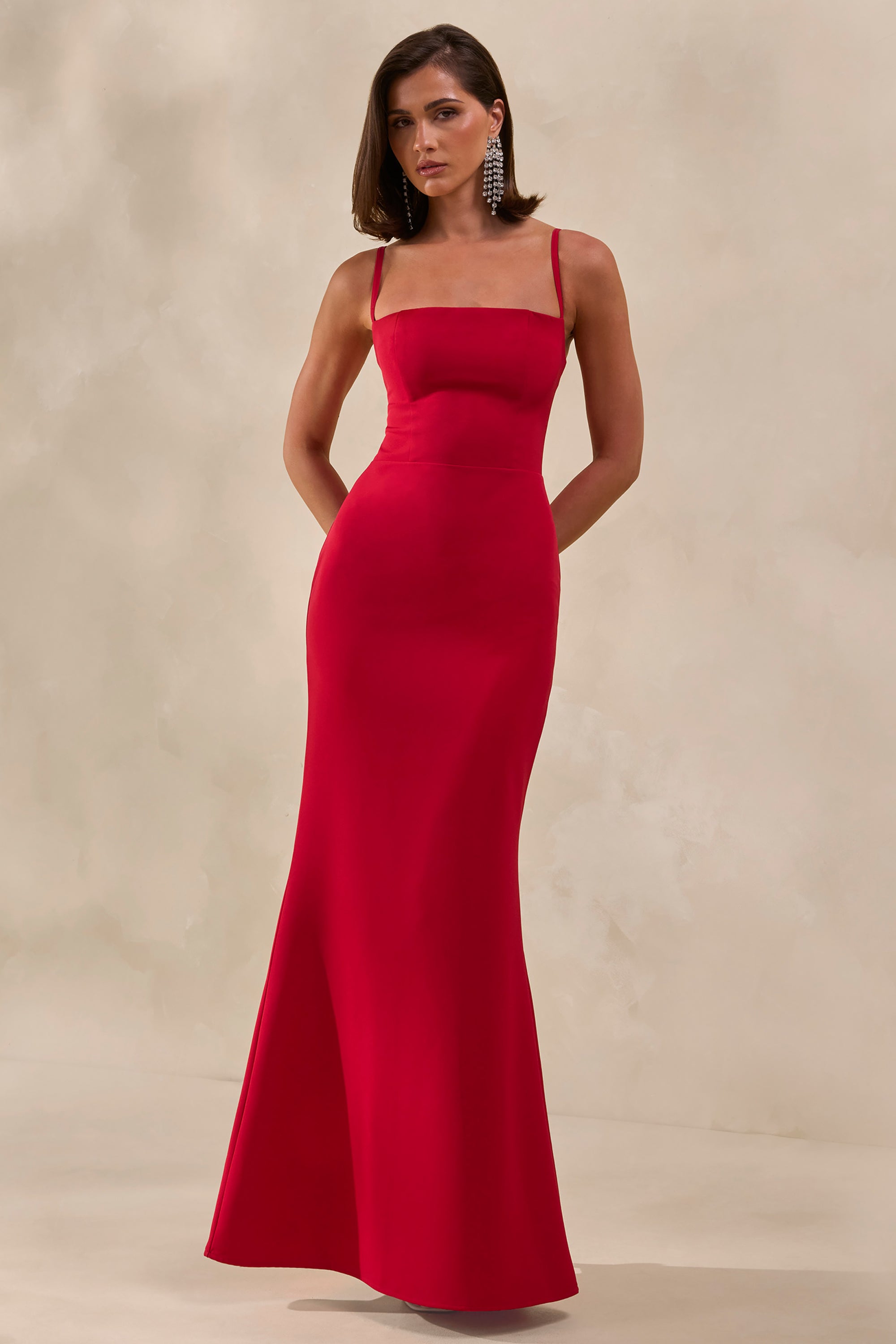 red mesh maxi dress GEMINI RED DROP WAIST MESH MAXI DRESS | CULT MIA