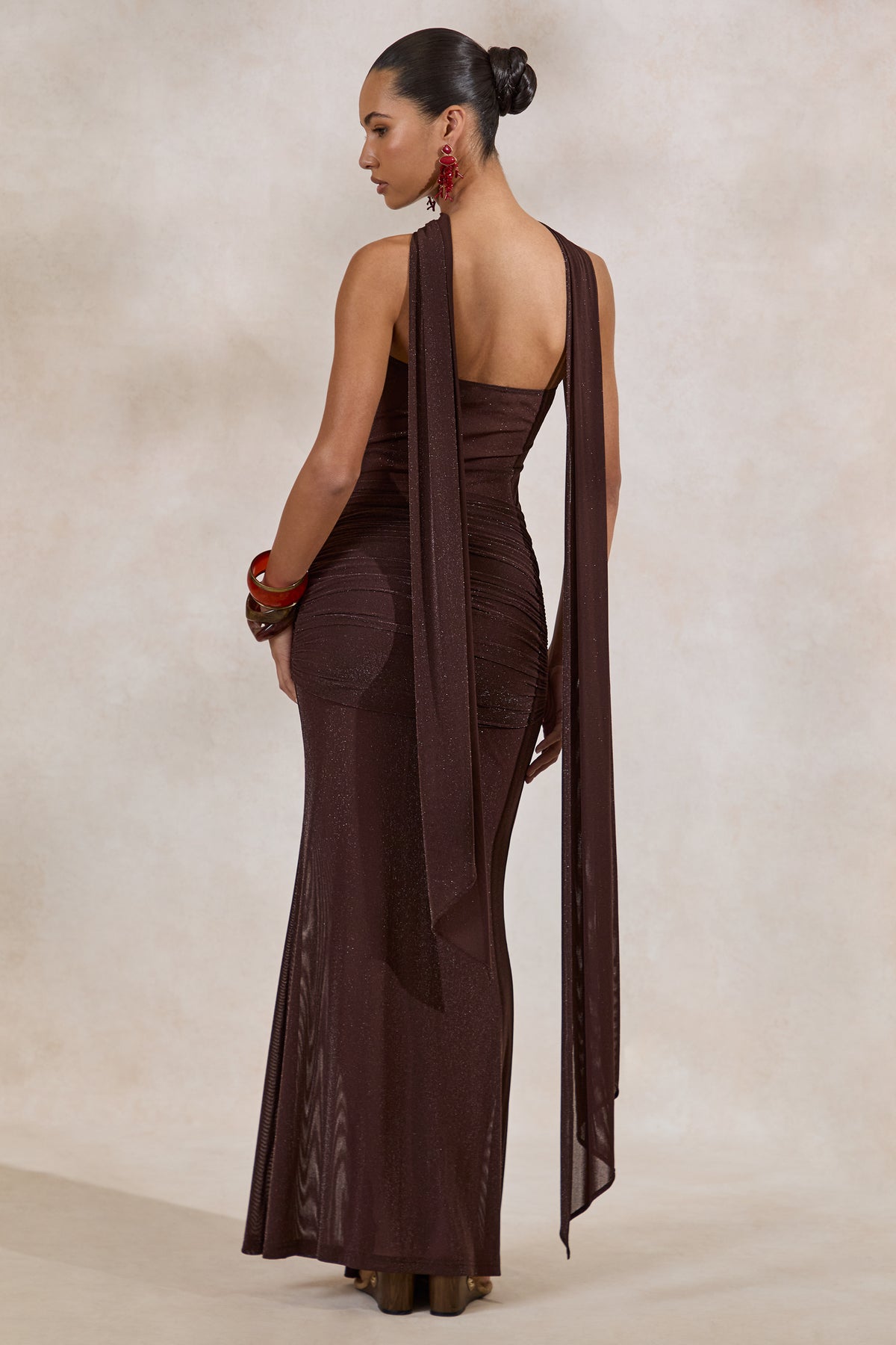 ECM_HR_CL138119021 - Ursa _ Brown Bandeau-Neck Maxi Dress With Scarf Detail And Gathered Detailing7.jpg