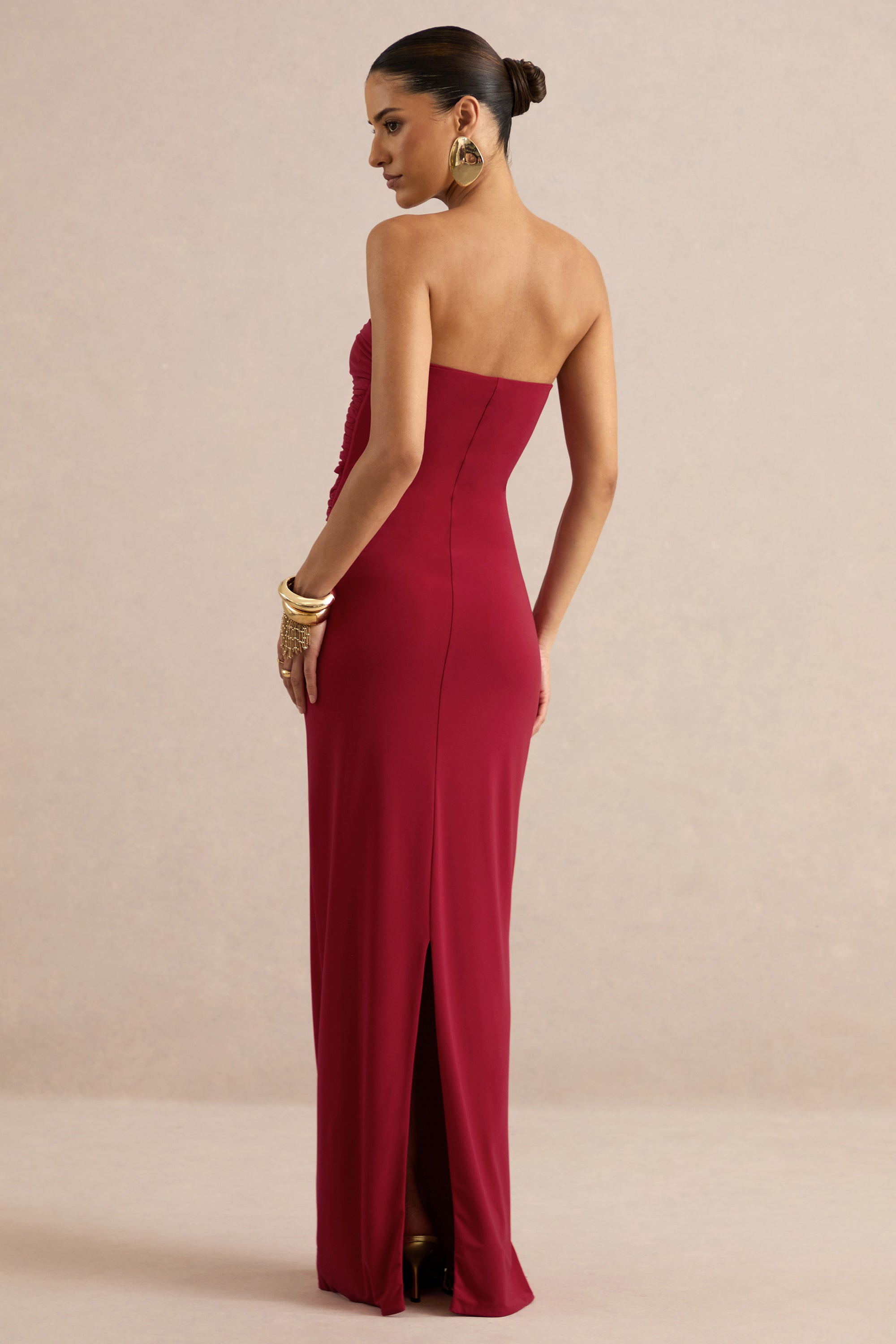 ECM_HR_Mireia Red Bandeau-Neck Maxi Dress With Body Cut-Out And Gold Details CL138127100 28.jpg