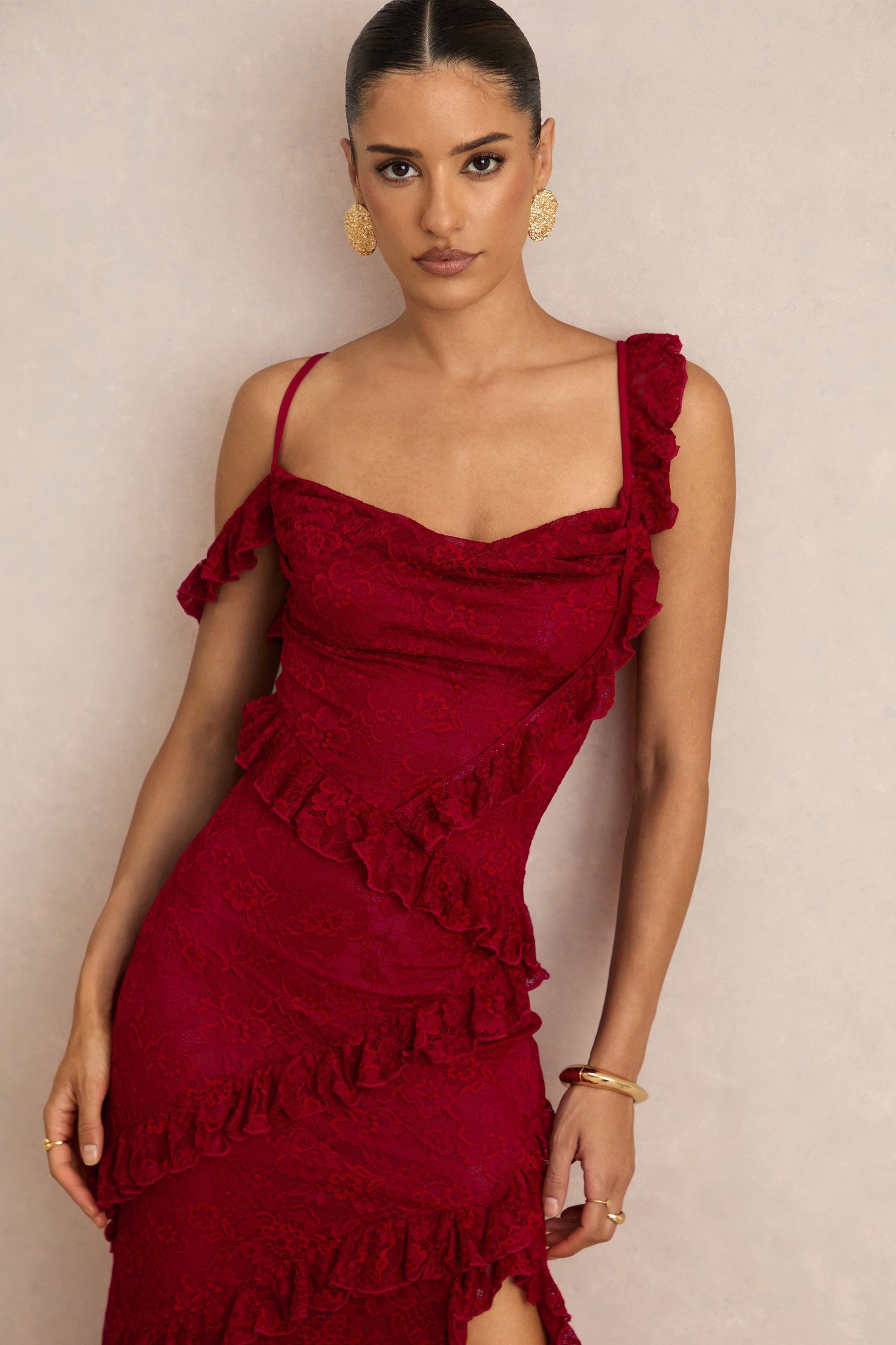 ECM_HR_Sera Red Lace Cowl-Neck Maxi Dress With Ruffled Detailing CL138128100 38.jpg