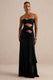 ECM_HR_CL138168001 - Alinae | Black Satin Bandeau-Neck Maxi Dress With Body Cut-Outs 0.jpg