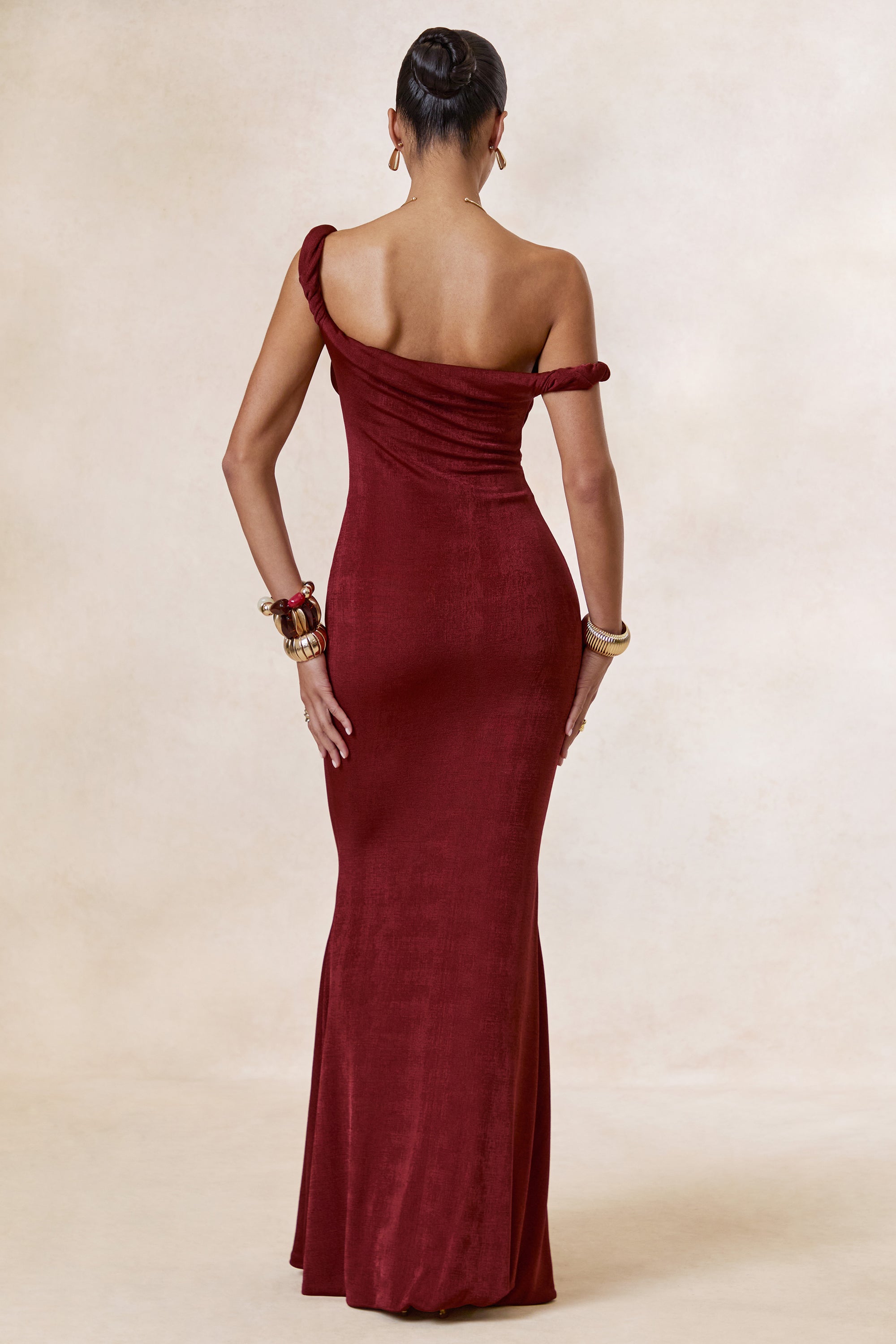 CL138251071 - Aminta _ Rust Twisted Asymmetric-Neck Maxi Dress5.jpg