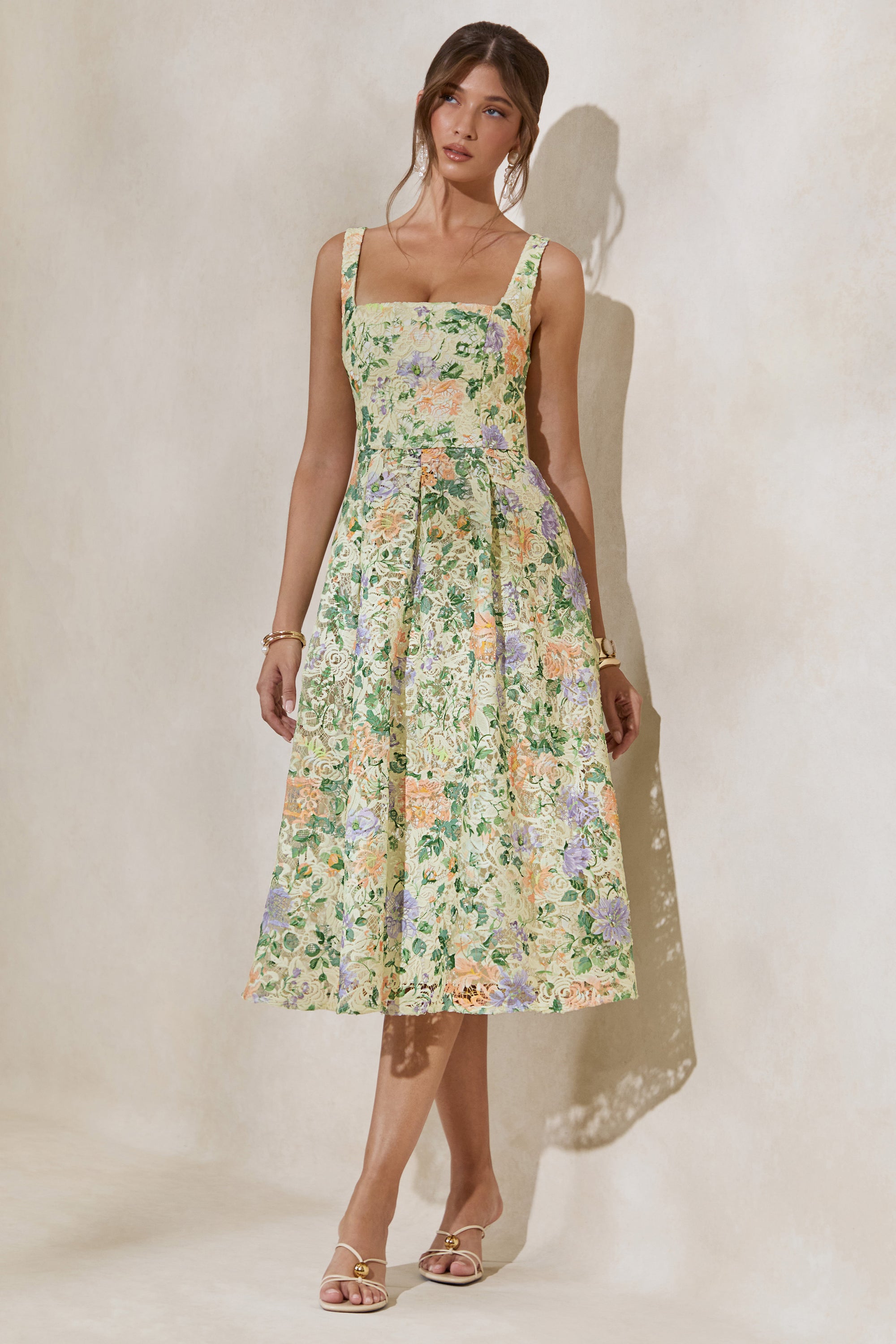 ECM_HR_CL138257121 - Lorielle _ Lemon Floral Print Lace Square-Neck Midi Dress2.jpg