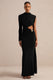 CL138265001 - Esmaria _ Black High-Neck Maxi Dress With Gold Detail And Sash 1.jpg
