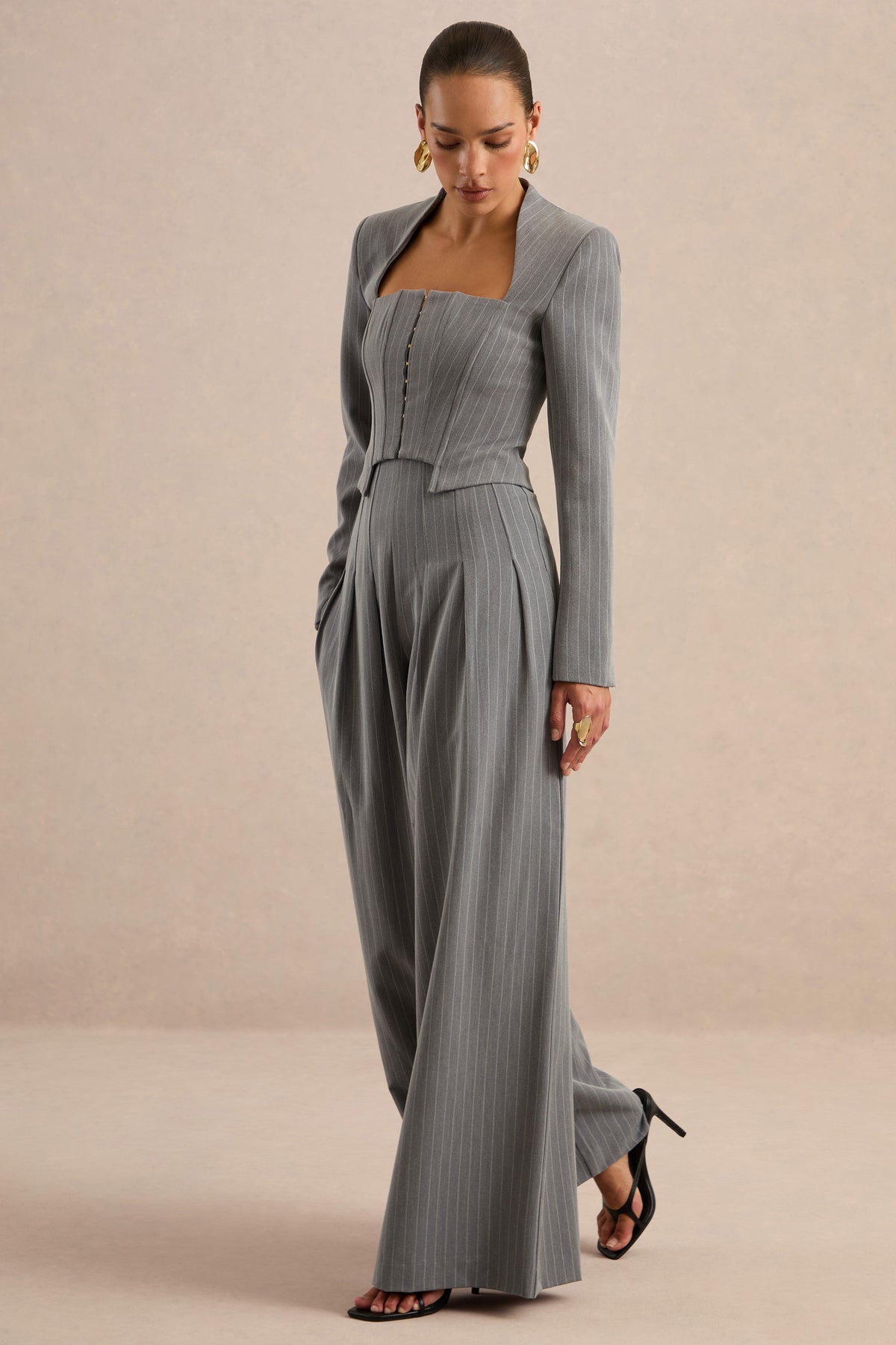 CL138274042 - Genara Grey Pinstripe Wide-Leg Trousers3.jpg