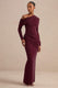 CL13837410206_ECM_HR_CL138374102_Annemarie_Burgundy_Mesh_Asymmetric-Neck_Maxi_Dress_With_Draped_Detailing_19