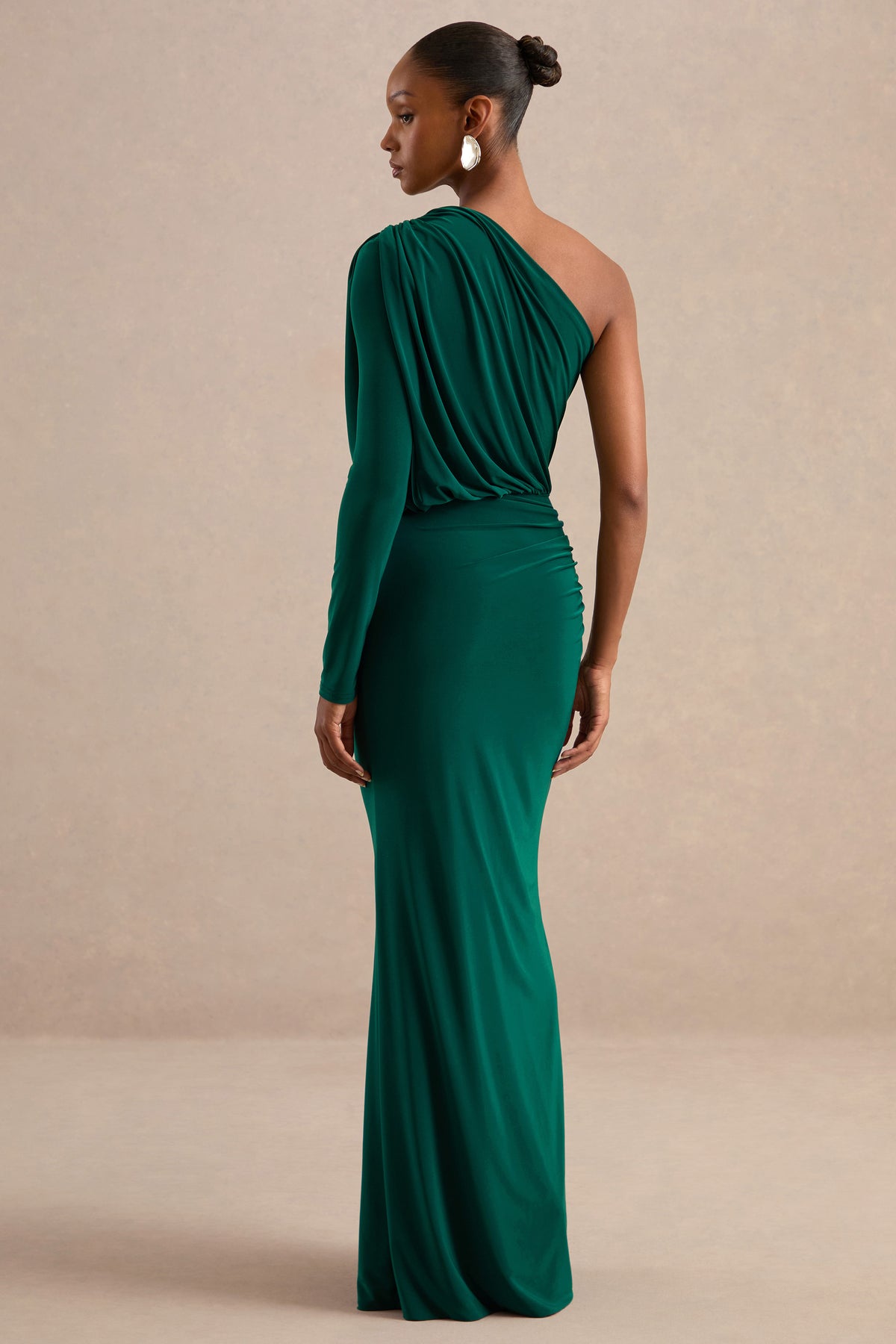 ECM_HR_CL138409030_Arlinae Bottle Green Satin High-Neck Maxi Dress With Feather Trim Accessory 36.jpg