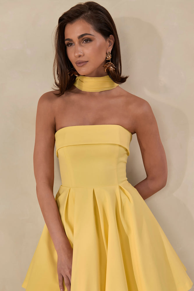 Bruna | Lemon Chiffon Scarf