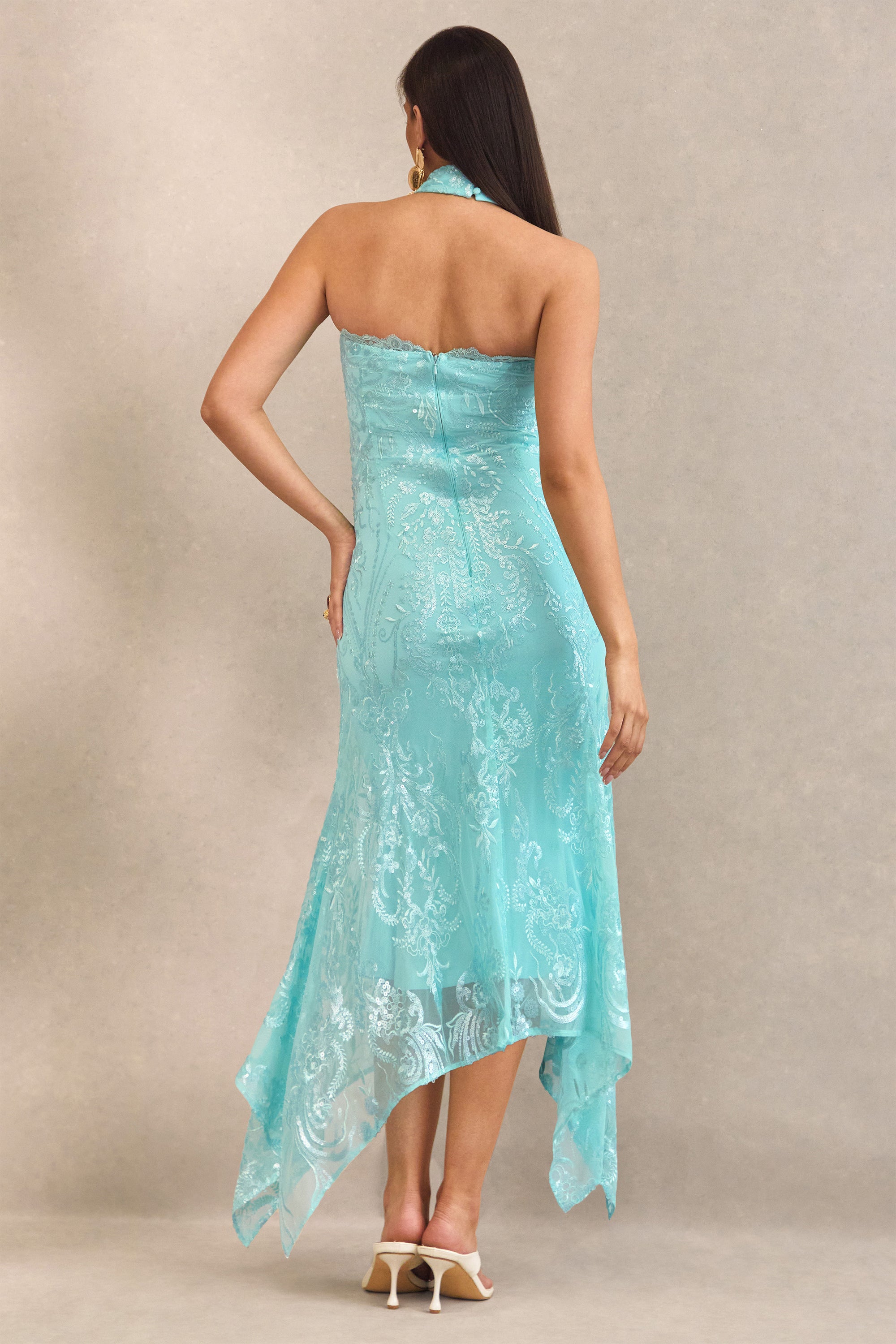 turquoise green lace dress Turquoise Lace Dress, Bridesmaid Dress, Women Midi Dress, Plus Size Dress, Fit and Flare Dress, Romantic Dress, Wedding Guest Dress, Guntina