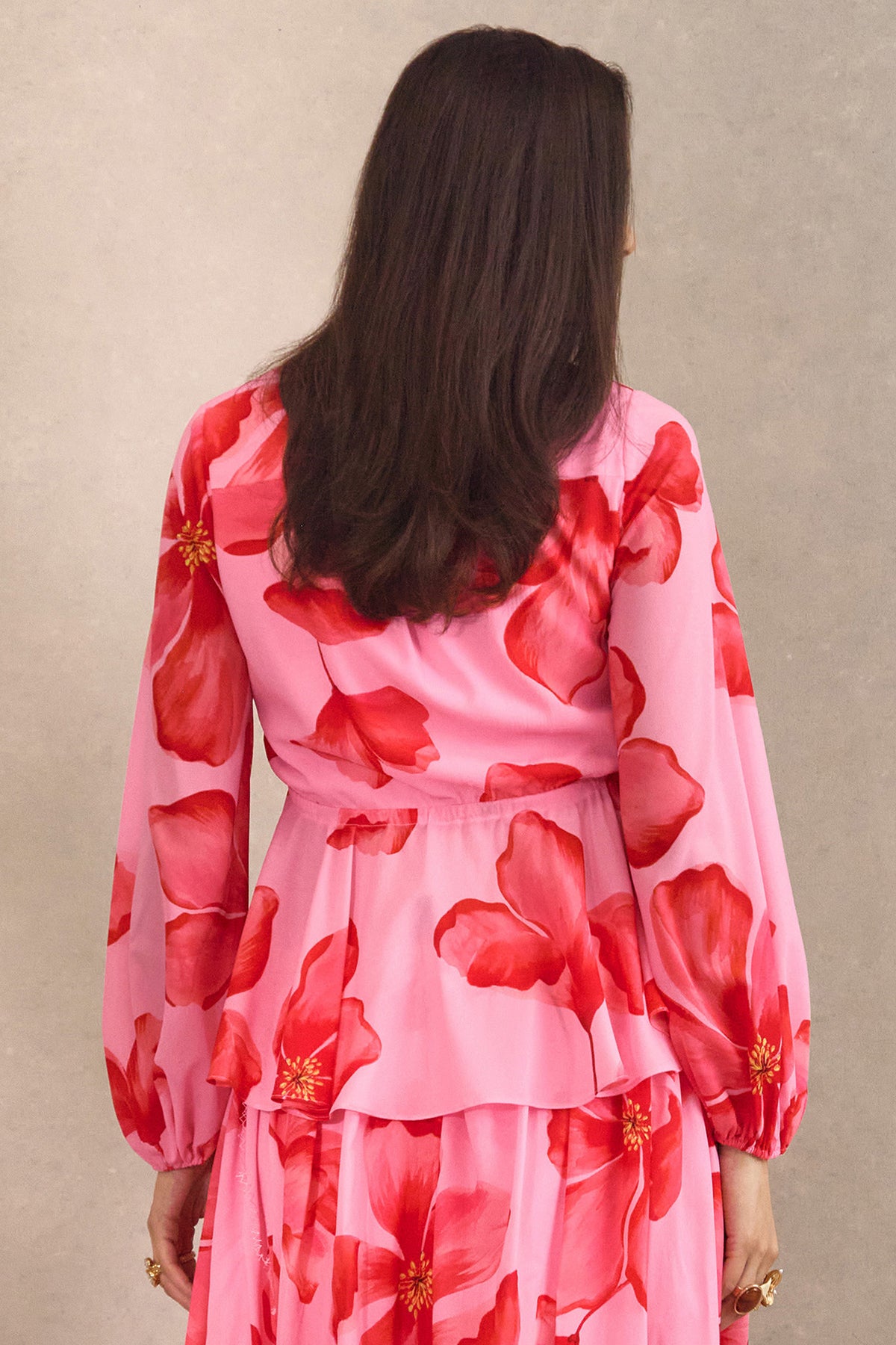 CL138488084 - Asella _ Pink Chiffon Plunge-Neck Front-Tied Maternity Top 15.jpg