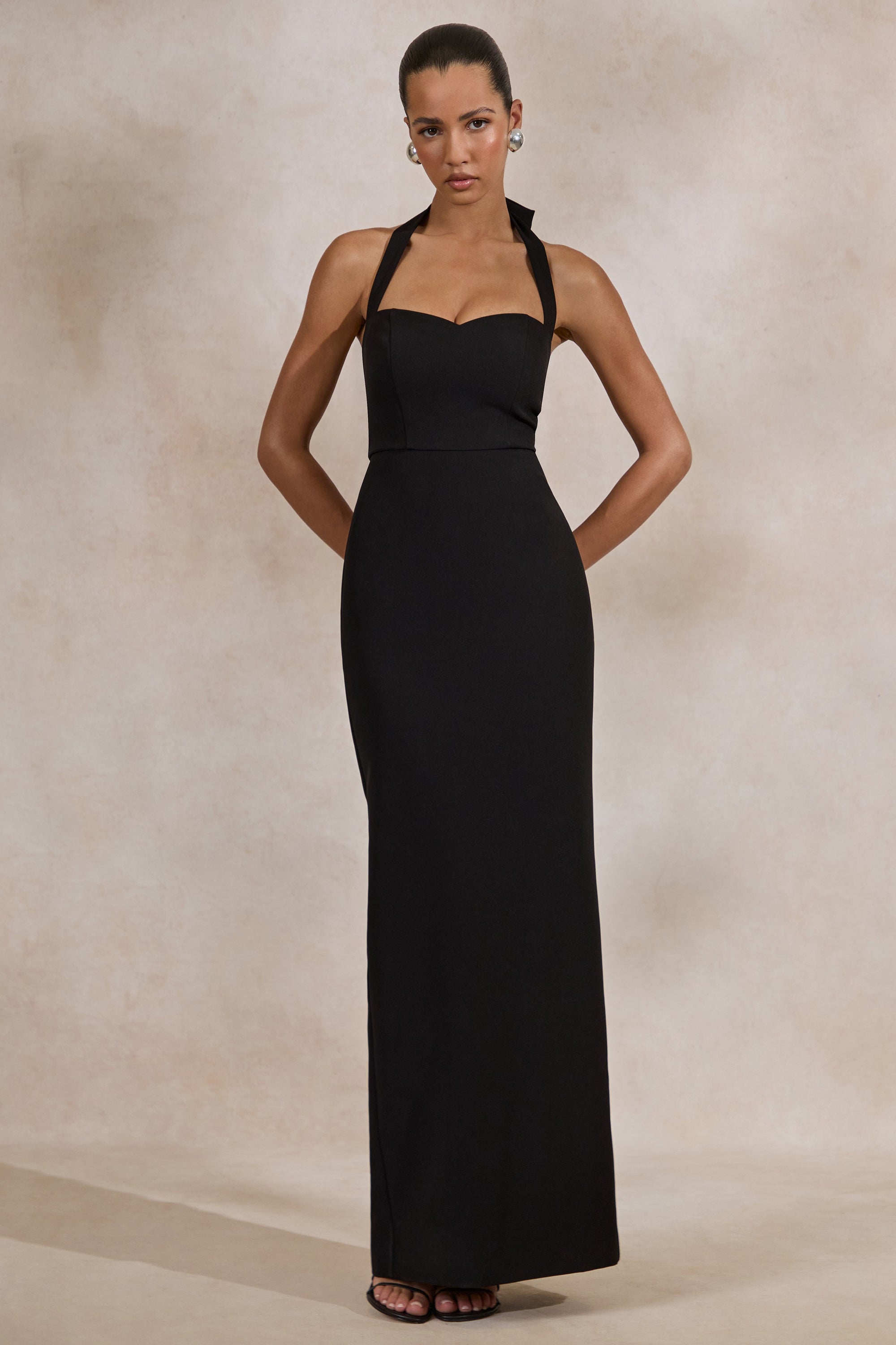 black maxi dress sweetheart neckline Hfyihgf Womens Long Sleeve Split Thigh Maxi Dress Sweetheart Neckline Velvet Cocktail Party Dresses Evening Ball Gowns with Glove(Black,XXL)