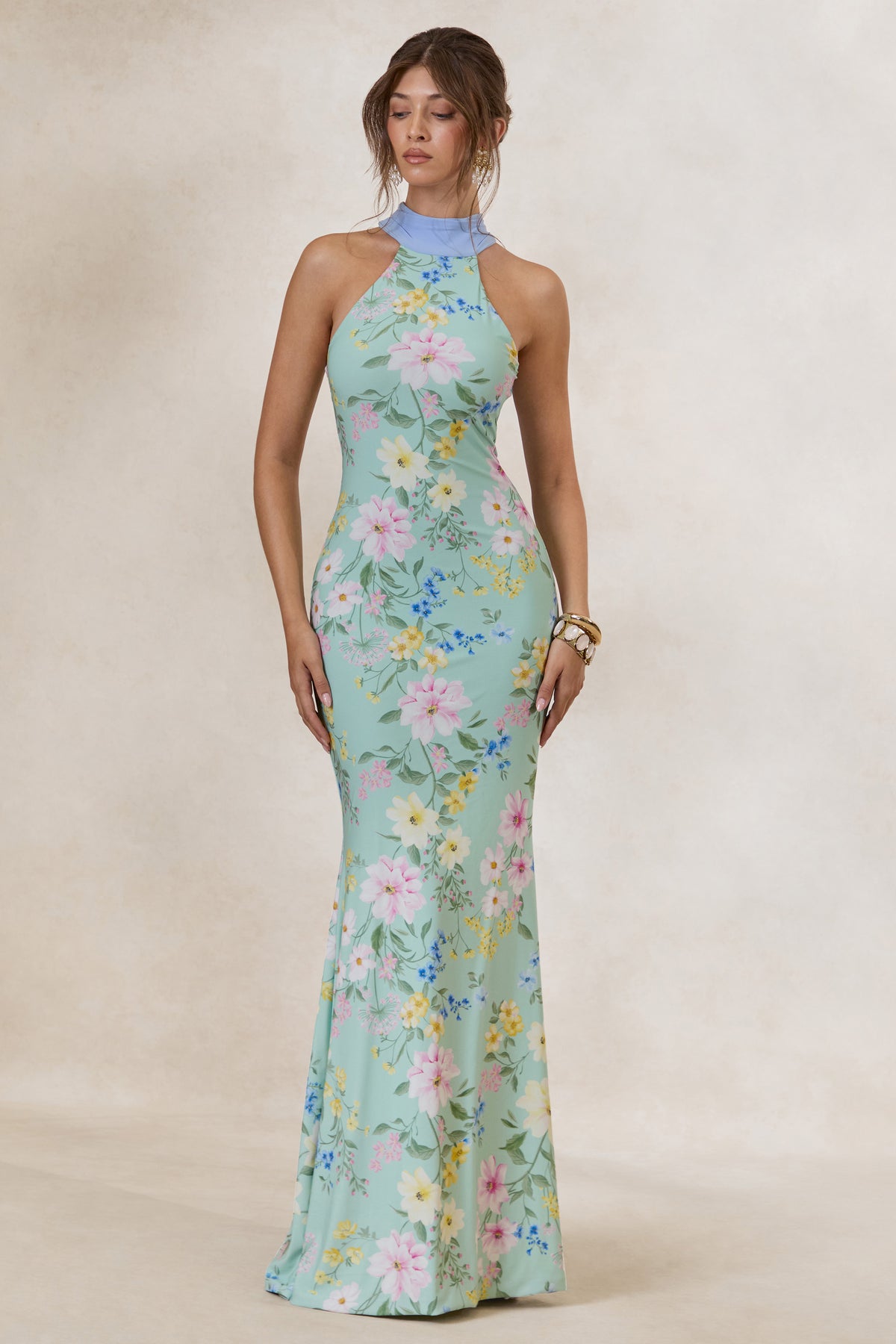 ECM_HR_CL138564032 - Inarah _ Mint Floral Print High-Neck Maxi Dress With Scarf Detail 0.jpg