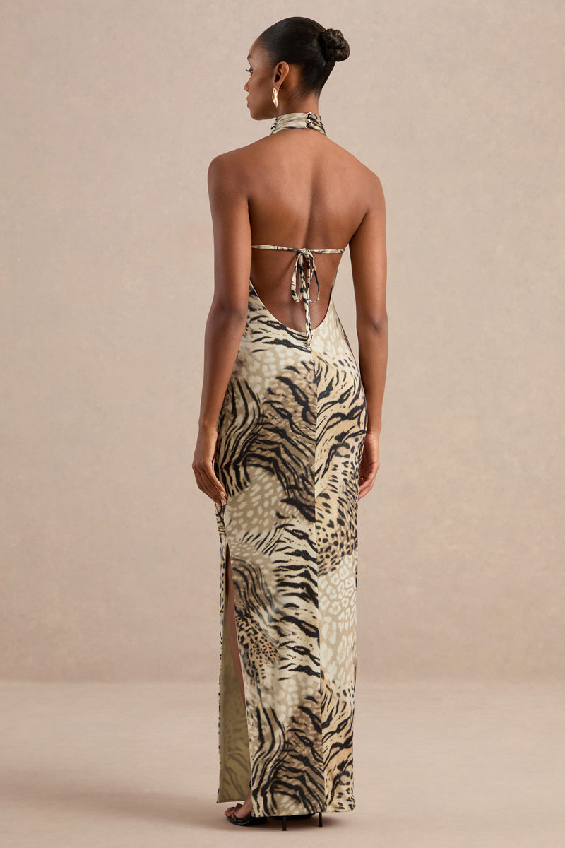 ECM_HR_CL138688021 - Arlise Brown Animal Print Halter-Neck Maxi Dress5.jpg