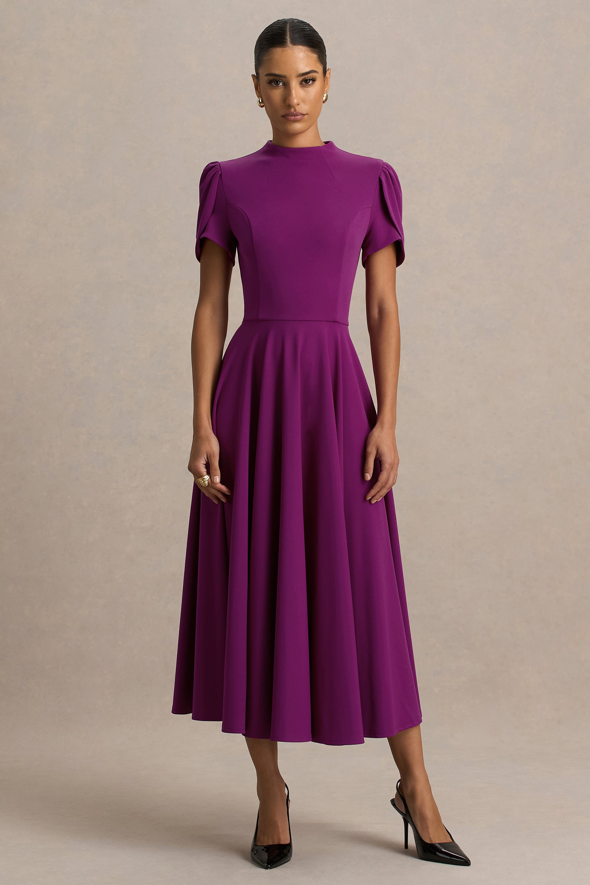ECM_HR_CL138715090 - Vicky Plum High Neck Midi Dress With Puff Sleeves04.jpg