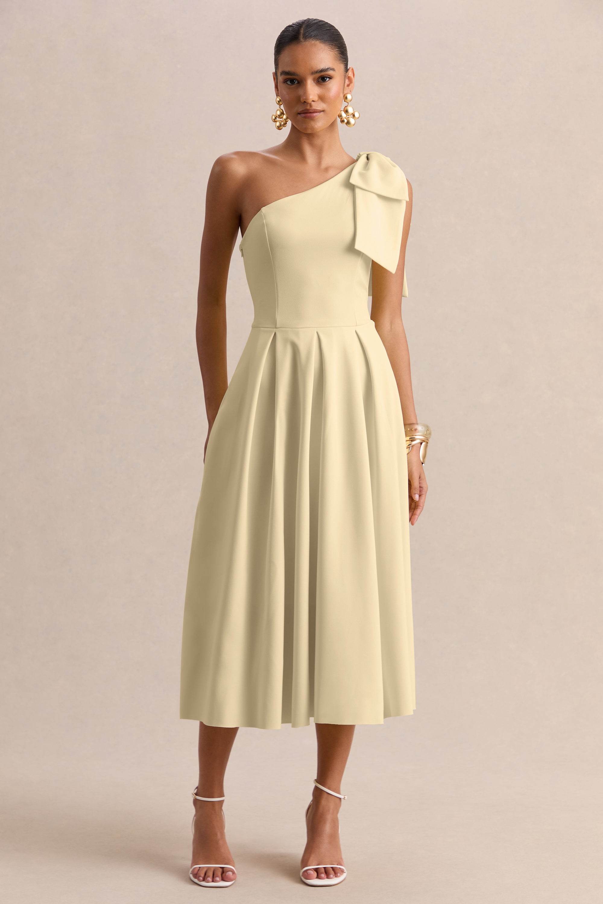ECM_HR_CL138721121 - Meria _ Lemon Asymmetric-Neck Midi Dress With Bow-Sleeve 06.jpg