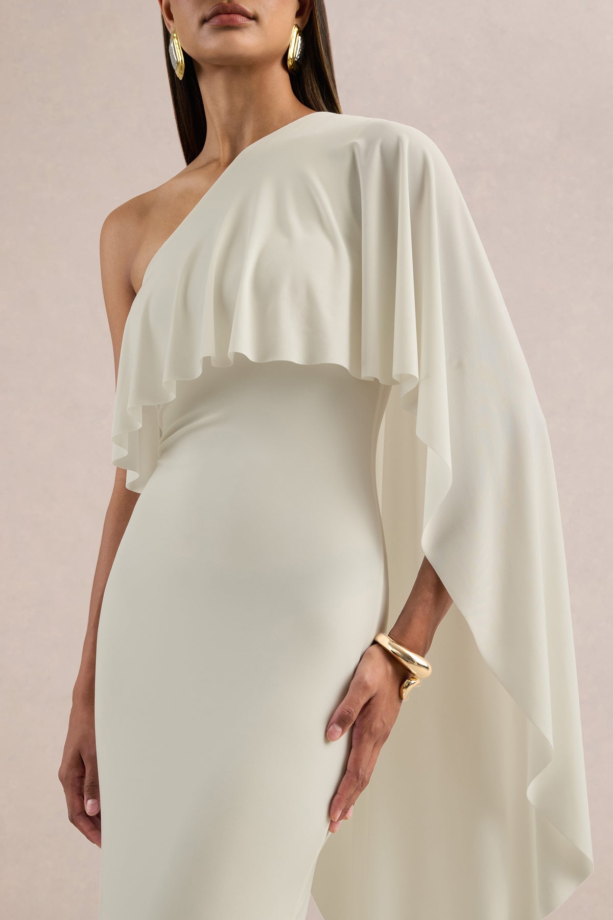 ECM_HR_CL138736110 - Ciarra _ White Asymmetric-Neck Maxi Dress With Cape Detail4.jpg