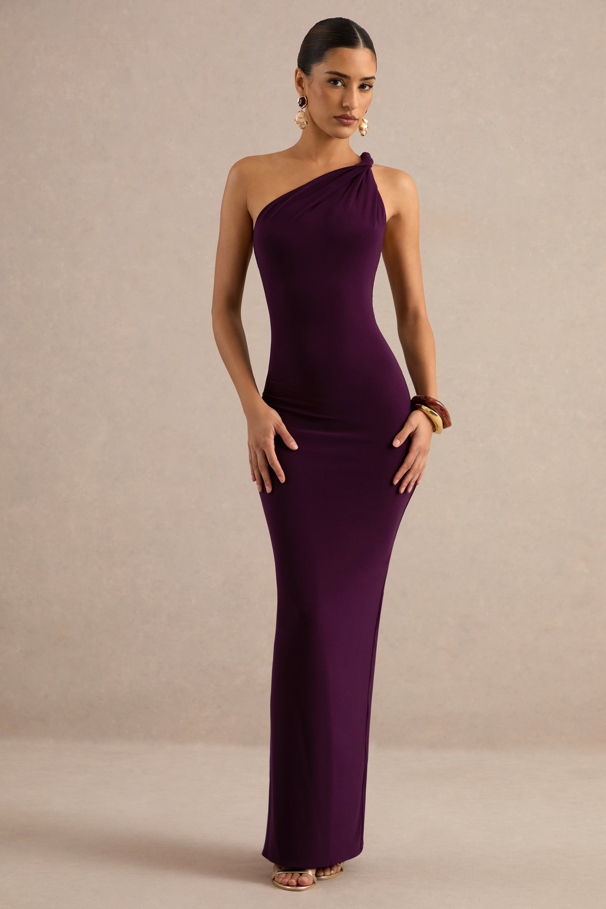 ECM_HR_CL138752090 - Indalie _ Plum Twisted Asymmetric-Neck Maxi Dress 0.jpg