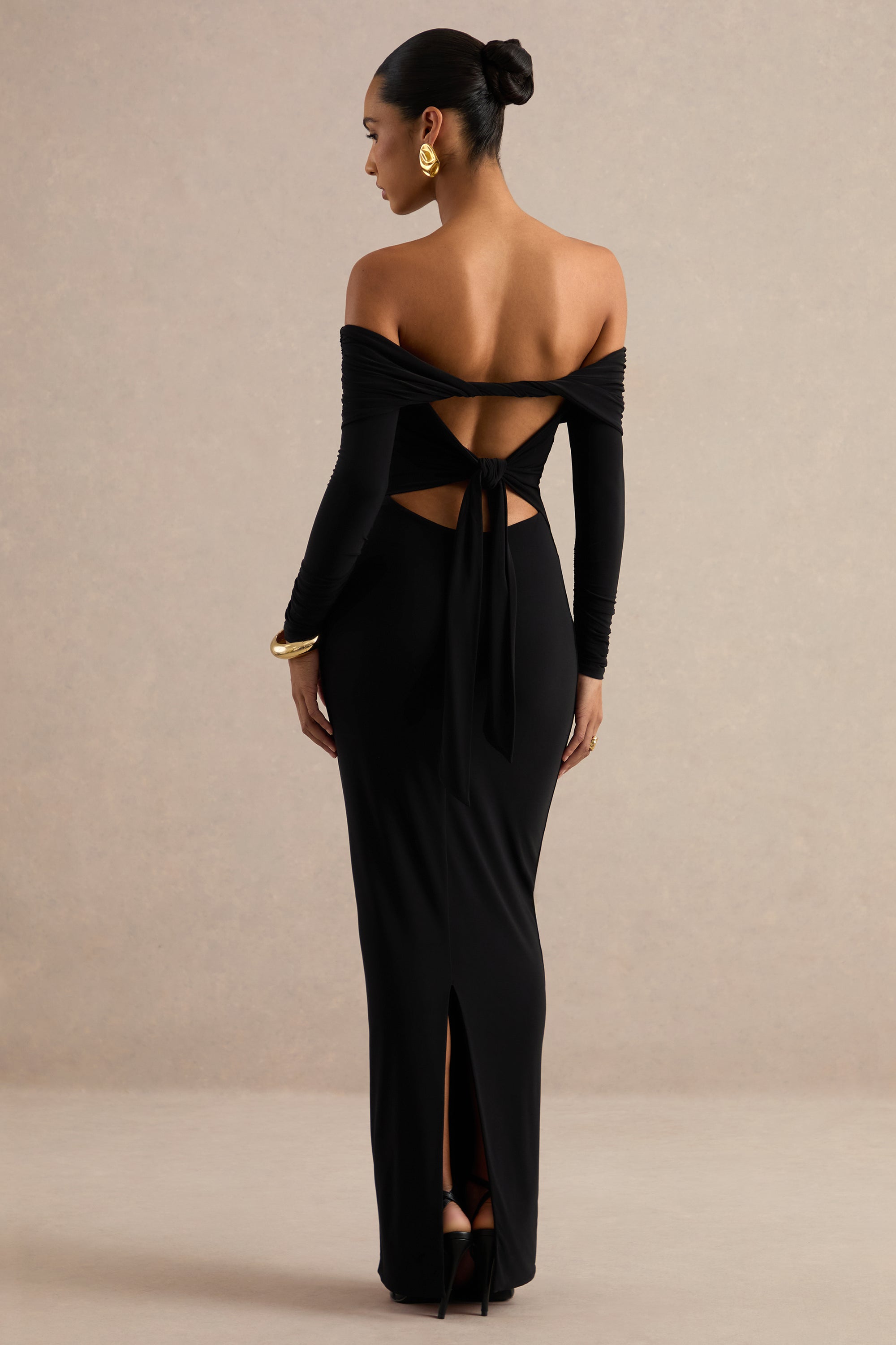 ECM_HR_CL138758001 - Keirae _ Black Bardot-Neck Maxi Dress5.jpg