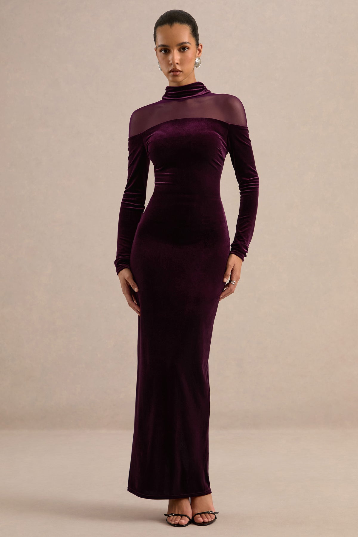ECM_HR_CL138897090 - Rosa Plum Velvet Mesh Panel Long Sleeve Bodycon Maxi Dress1.jpg