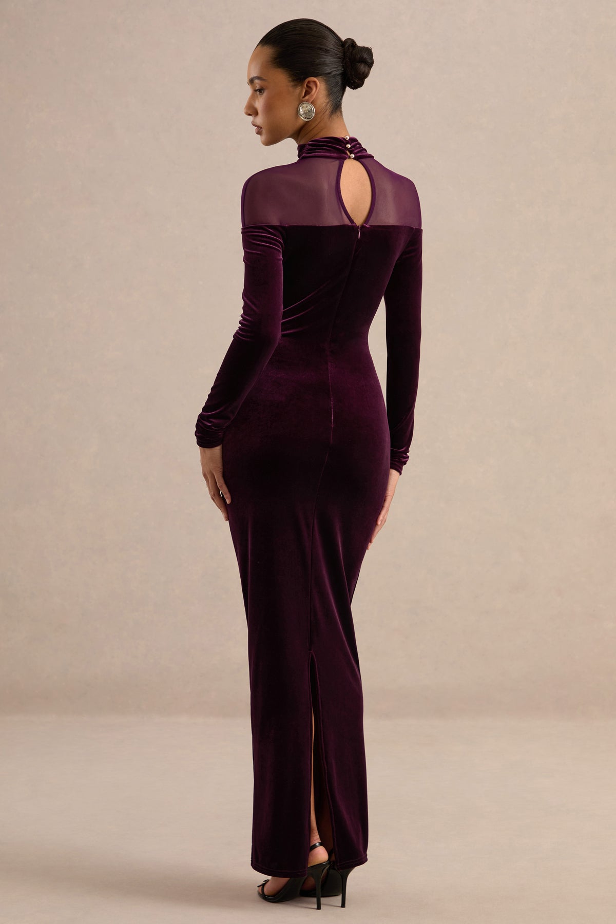 ECM_HR_CL138897090 - Rosa Plum Velvet Mesh Panel Long Sleeve Bodycon Maxi Dress5.jpg