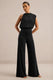 ECM_HR_CL139176001 - Vianista Black High Neck Jumpsuit With Gathered Detailing2.jpg