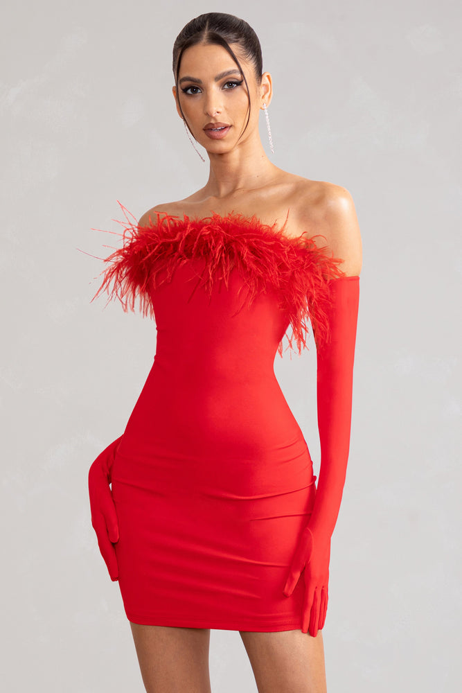 Red Bodycon Dress – Styched Fashion