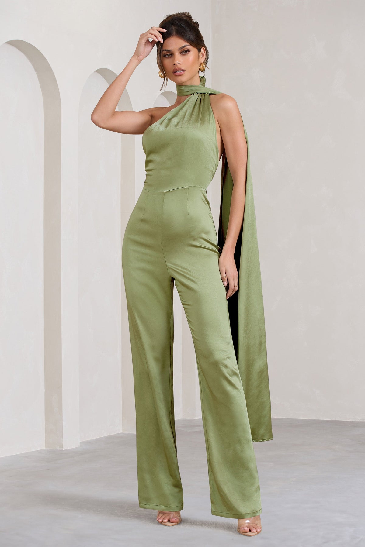 Details more than 227 olive green jumpsuit formal latest