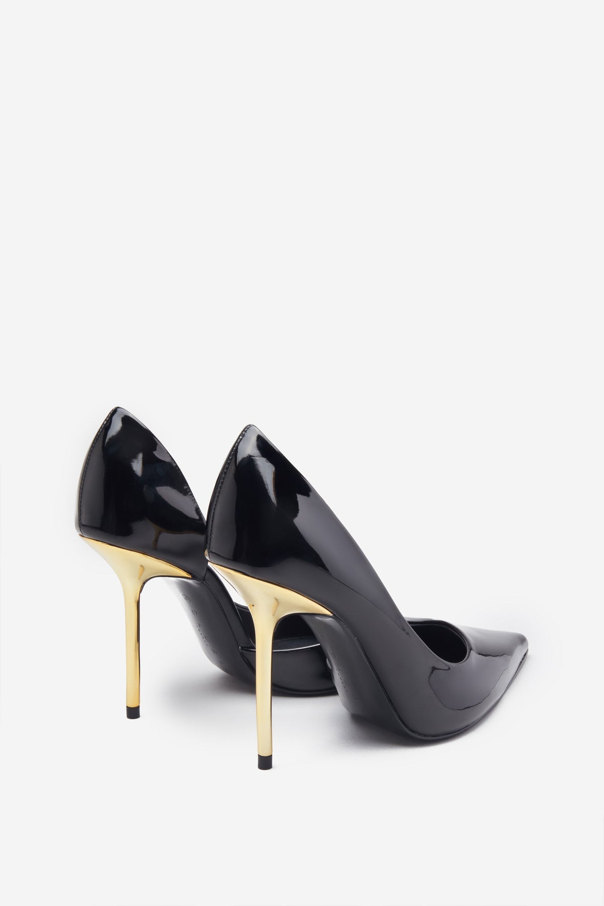 Public Desire Wide Fit Midnight heeled shoes with bow detail in black | ASOS