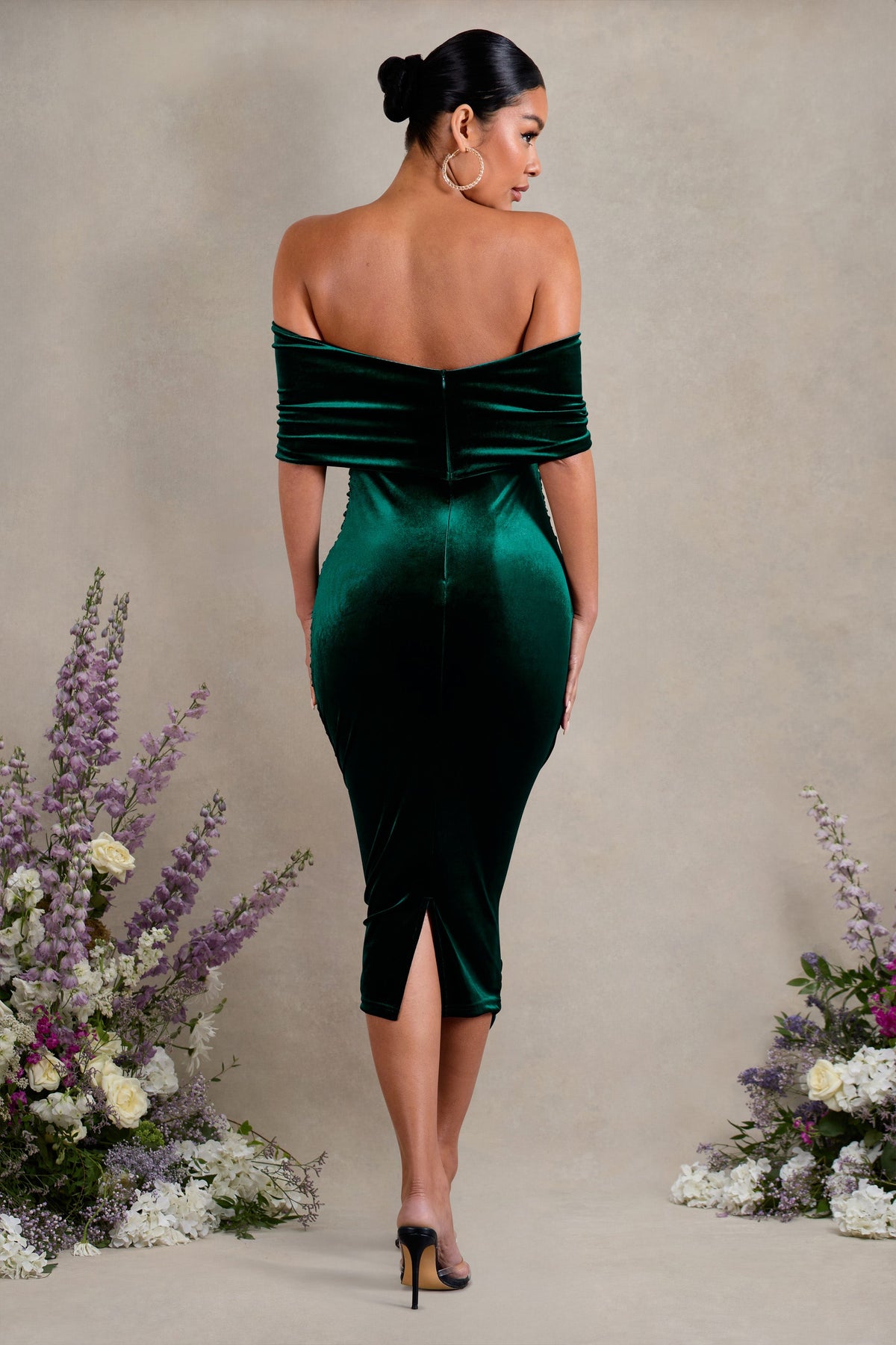WB_CC_CL129813047-AlyssaBottleGreenVelvetMaternityBardotBowMaternityMidiDresswithRuching7_4d016022-0c65-4606-a35c-41e077ad7916