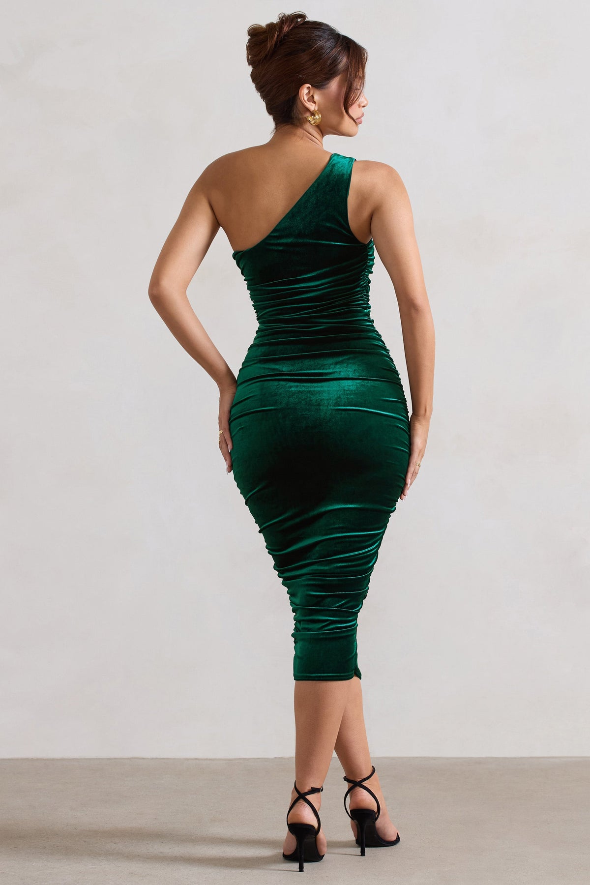 WB_CC_HR_CL126732047-BackForMoreBottleGreenVelvetOneShoulderRuchedMidiDress8