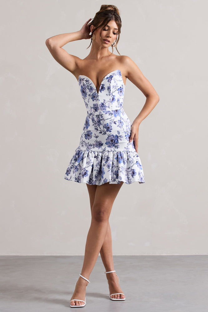 【送料&関税込】See by ChloAC Cotton Mini-dress Jacquard Dropwaist Mini Dress – Cotton Candy LA