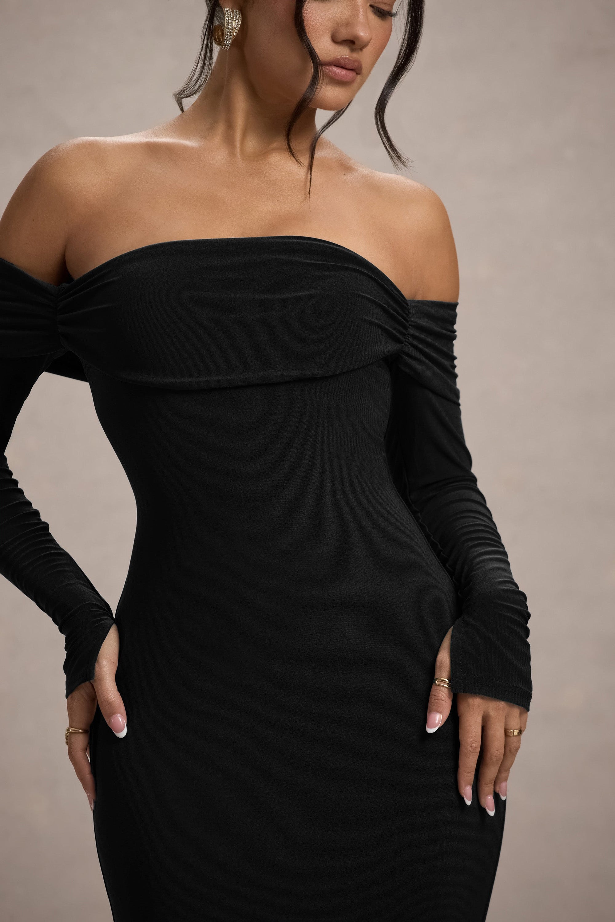 black long sleeve summer dress METOES Women's Summer Casual Long Sleeve Long Dress Dress at Amazon Women's Clothing store