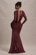Tigerlily | Port Mesh Long-Sleeve Open-Back Maxi Dress - Club L London - USA