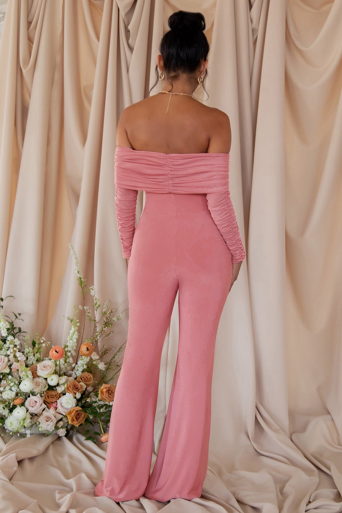 No Issues Here Mineral Wash Cargo Jumpsuit (Pink) · NanaMacs