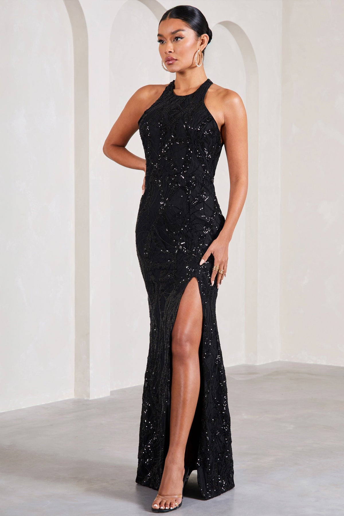 WB_CL128954002-ReservedBlackSequinLaceSplitMaxiDress2