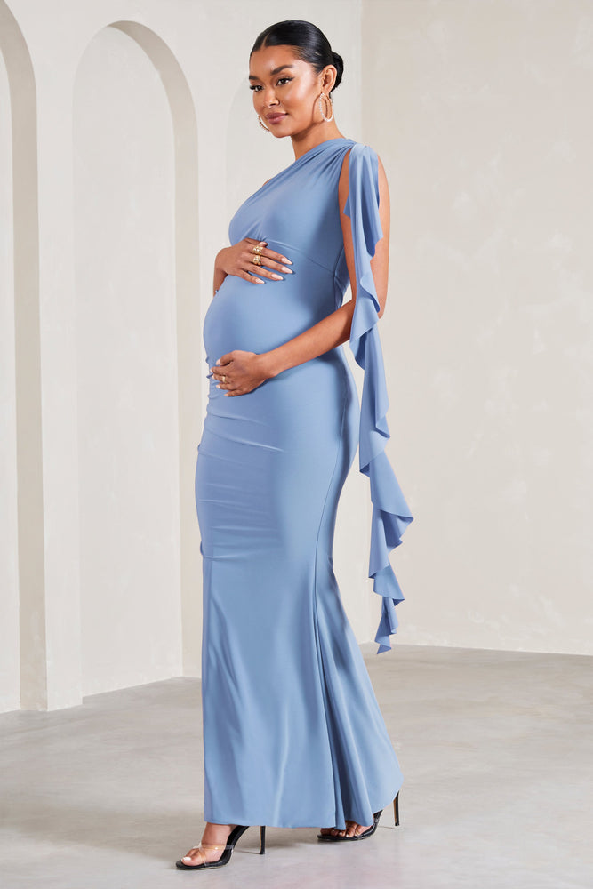 Long Sleeve Maternity Gown/Dress