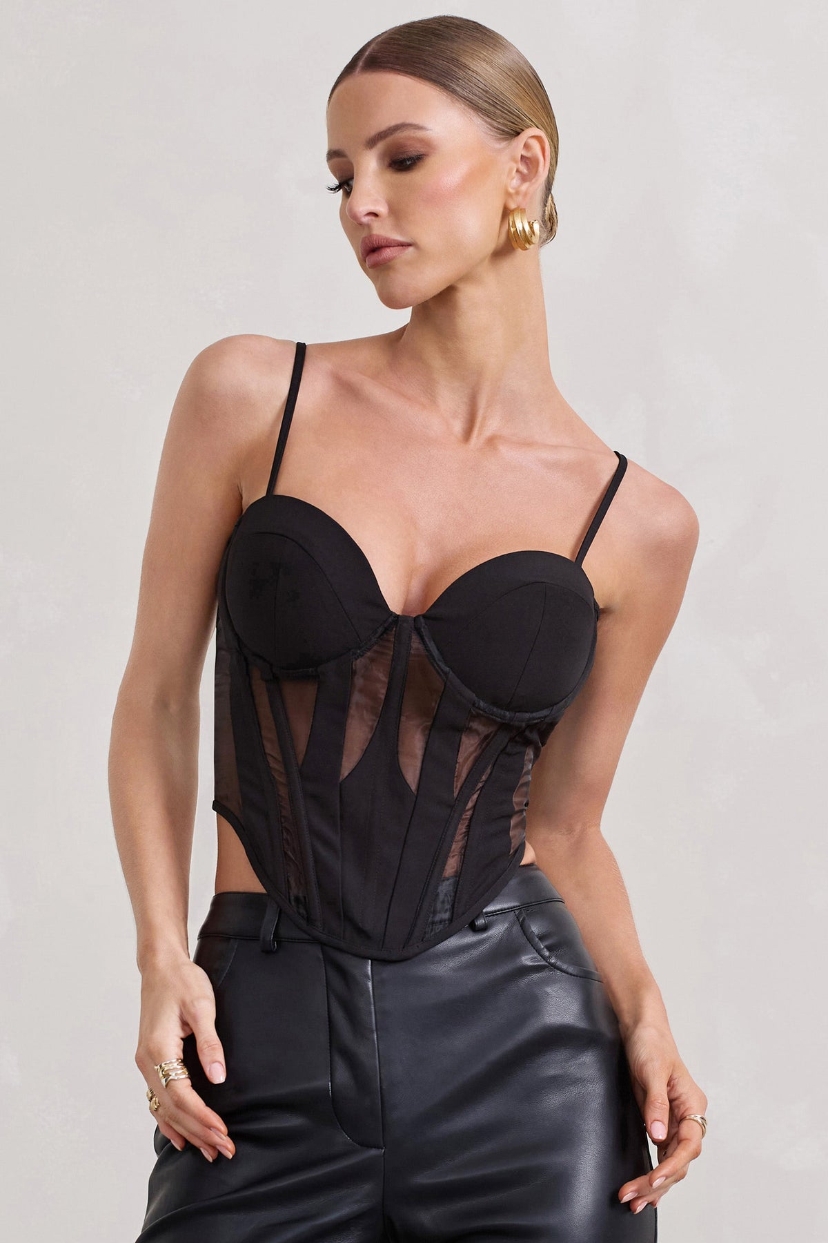 Fitted Corset Bustier by Bardot for $30