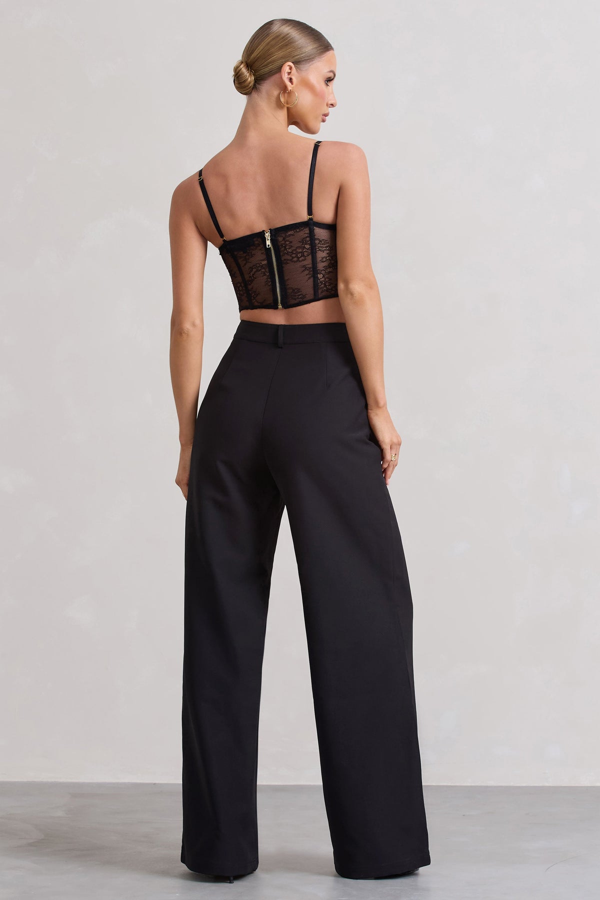 Buy Banana Republic Black Clarisse Ultra-High Rise Corset Trousers from  Next Ireland