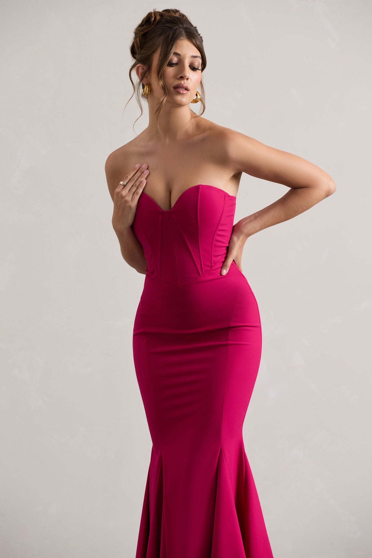 WB_CL129984073-IdyllicHotPinkStraplessCorsetStyleFishtailMaxiDress6