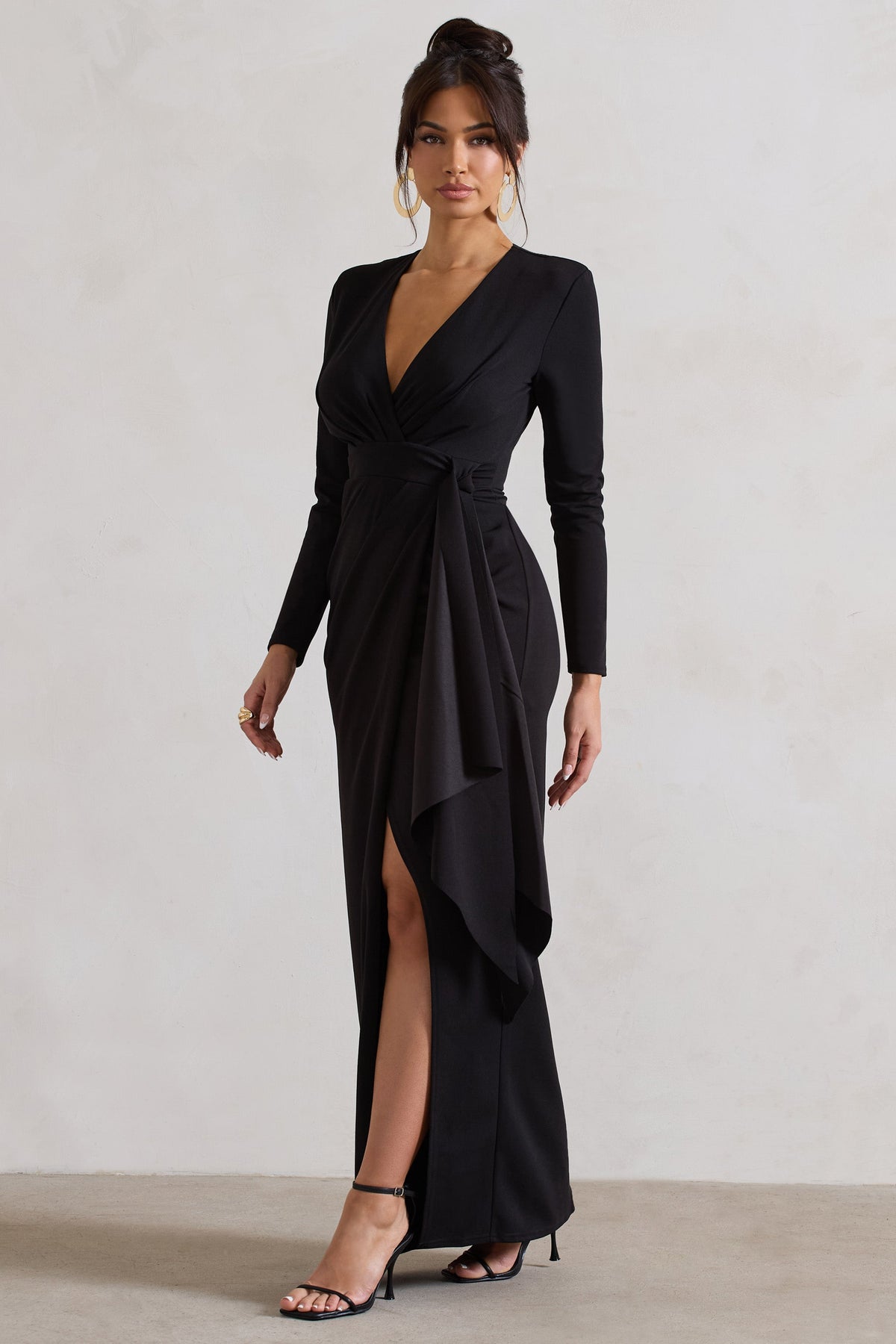 Tricotto Black Dress Style C-108