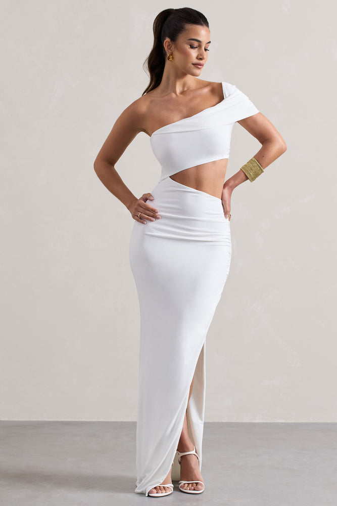 ワンピース sorin Stretchy Rib Cut-out Maxi Dress SORIN（ソリン ）の「Stretchy Rib Cut-out Maxi Dress