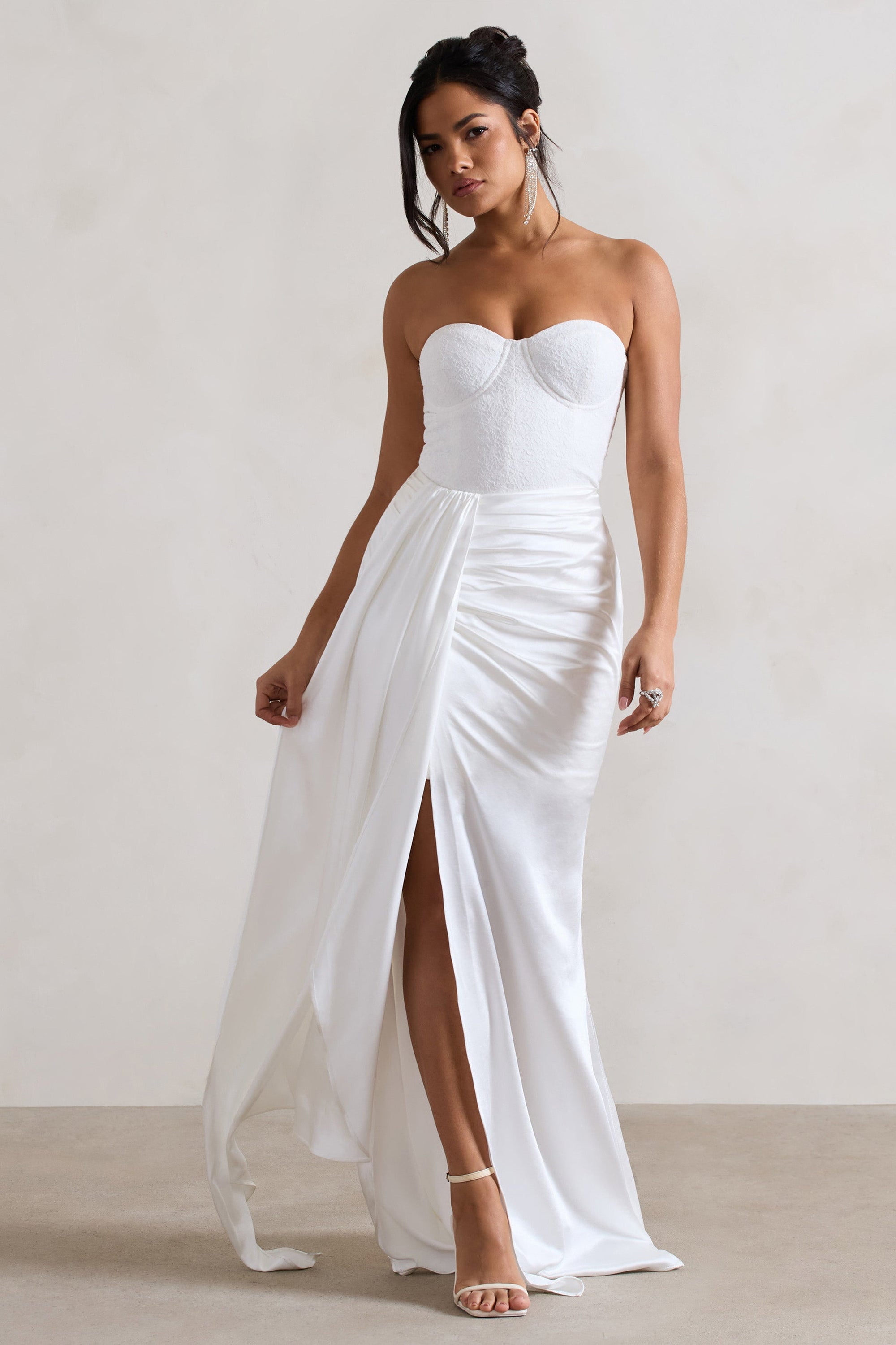 corset cream dress Valencia
